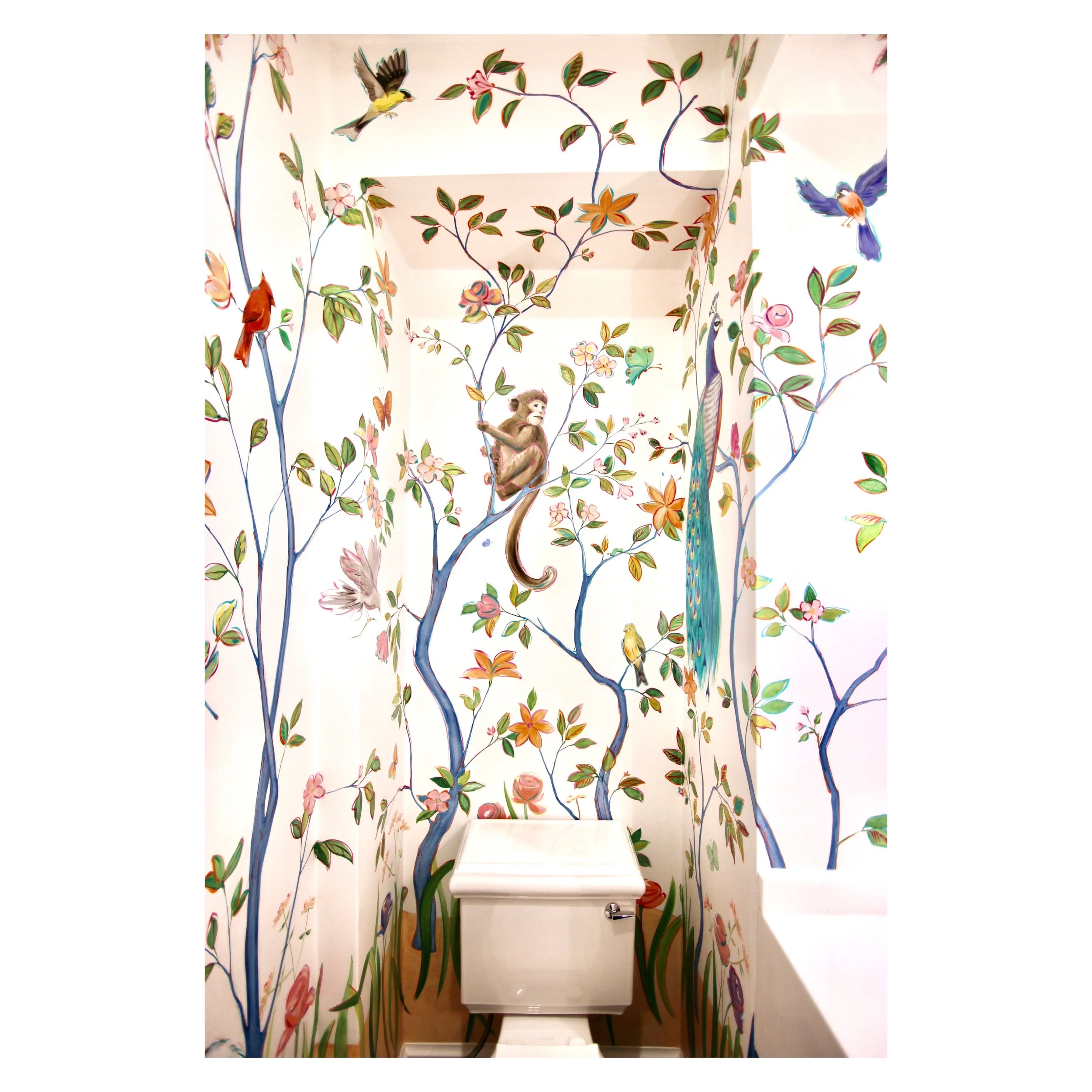 Murals as Customized Wallpaper