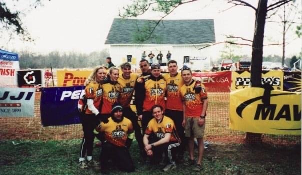 My first race, way back in 1999.