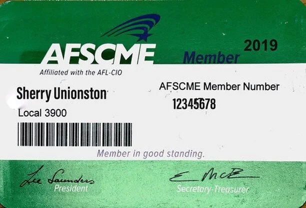 New AFSCME membership cards have begun arriving in SHARE members' mailboxes. (AFSCME is SHARE&rsquo;s parent union.) Your Union membership comes with perks. Nationwide, AFSCME represents over a million members. That creates a lot of leverage in negot