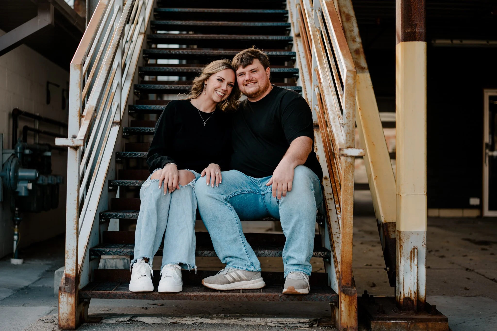 Lexy and Gage were all smiles at their engagement session on Friday! Their joy is contagious!