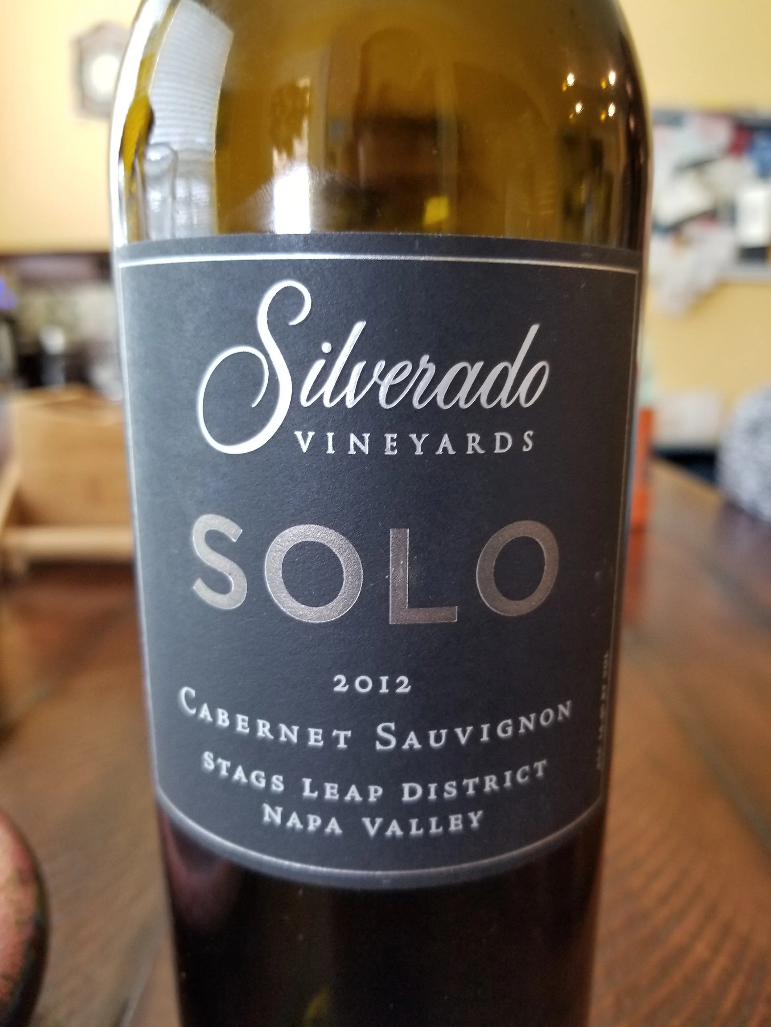 2012 Silverado Solo Cabernet Sauvignon Review