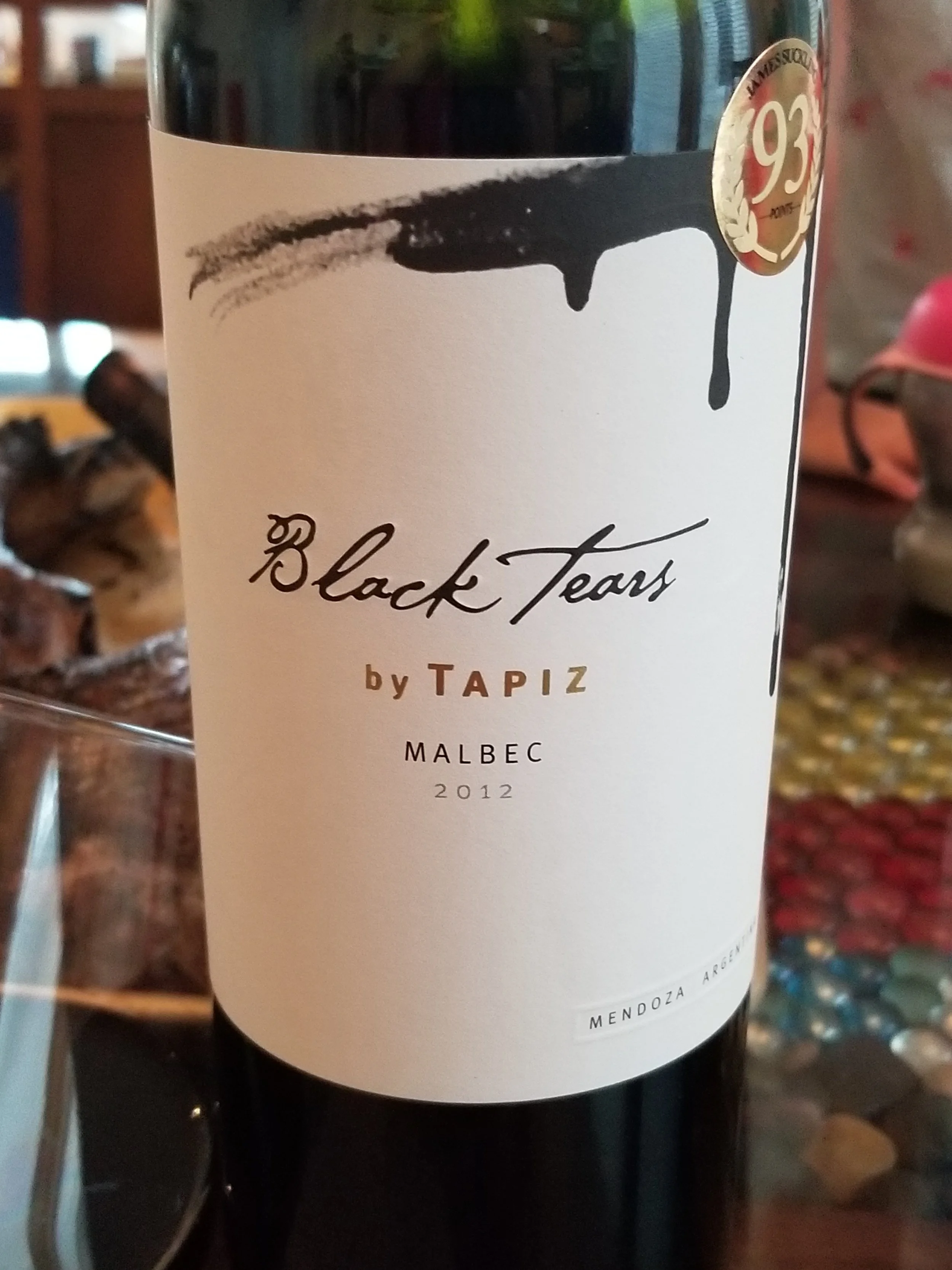 2012 Tapiz Black Tears Malbec Review