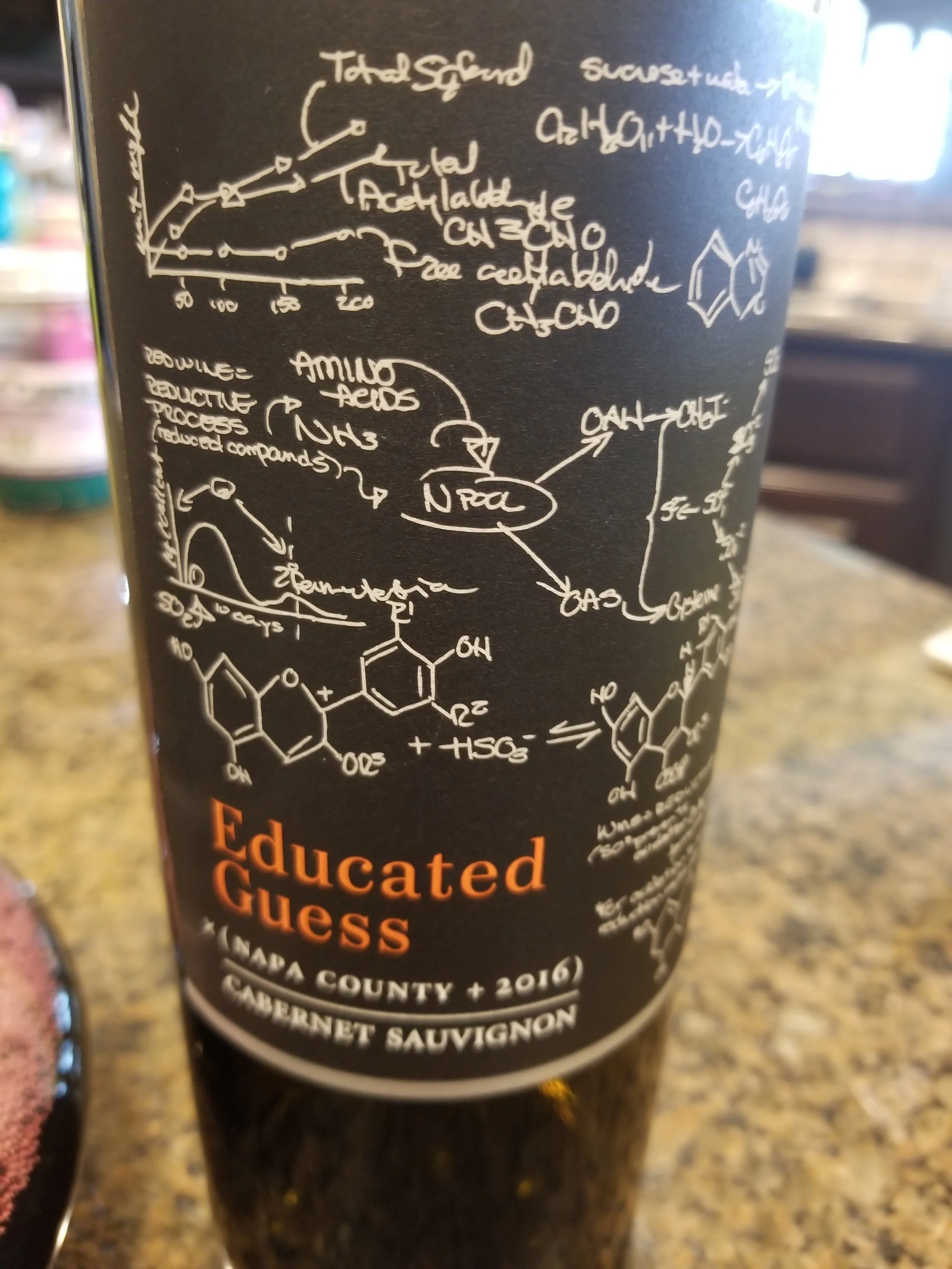 2016 Educated Guess Cab Sauv Review