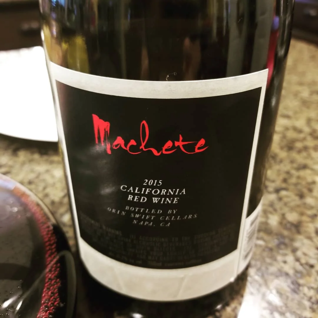 2015 Orin Swift Machete Red Blend Review