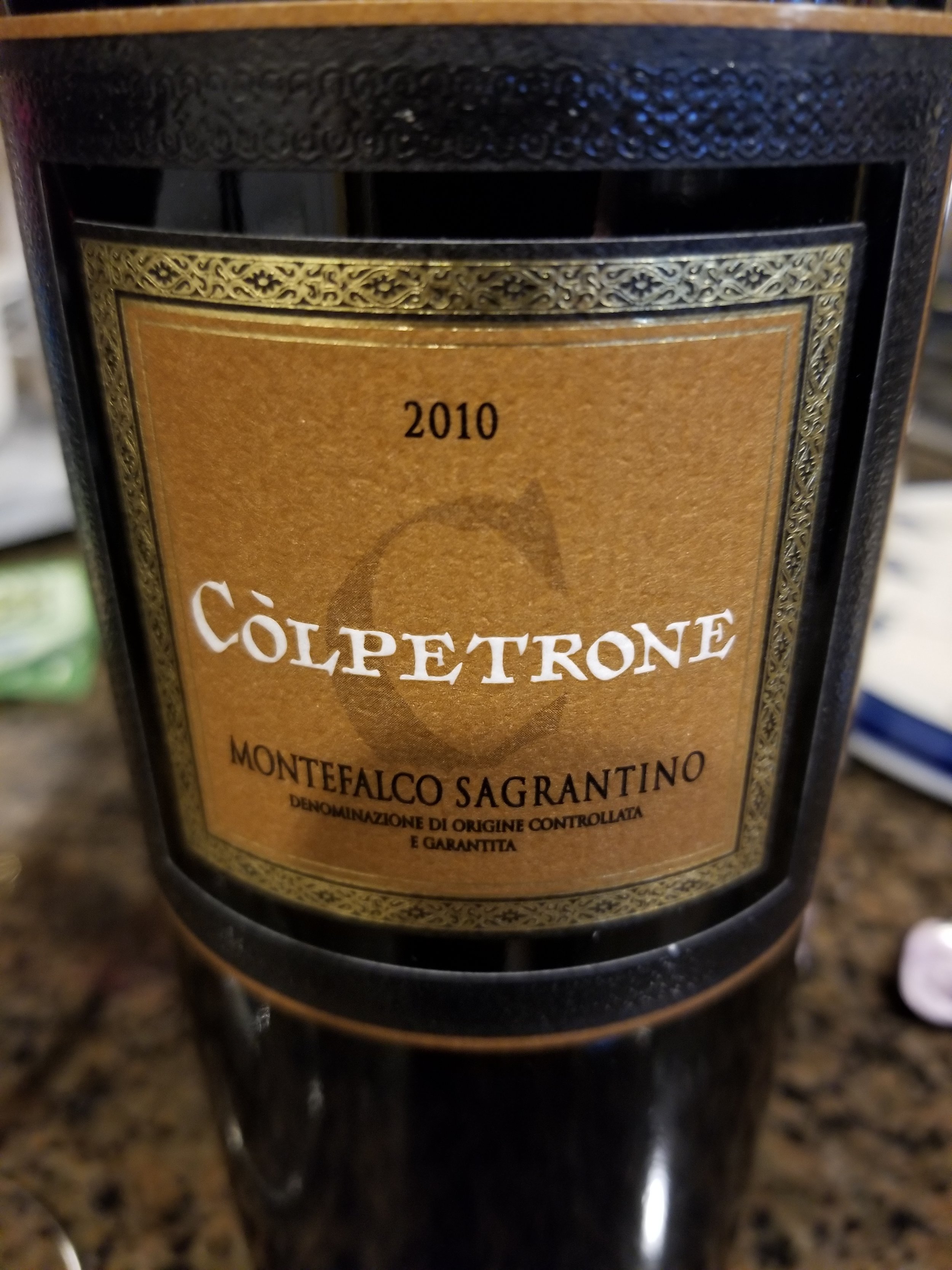 2010 Colpetrone Sagrantino Review