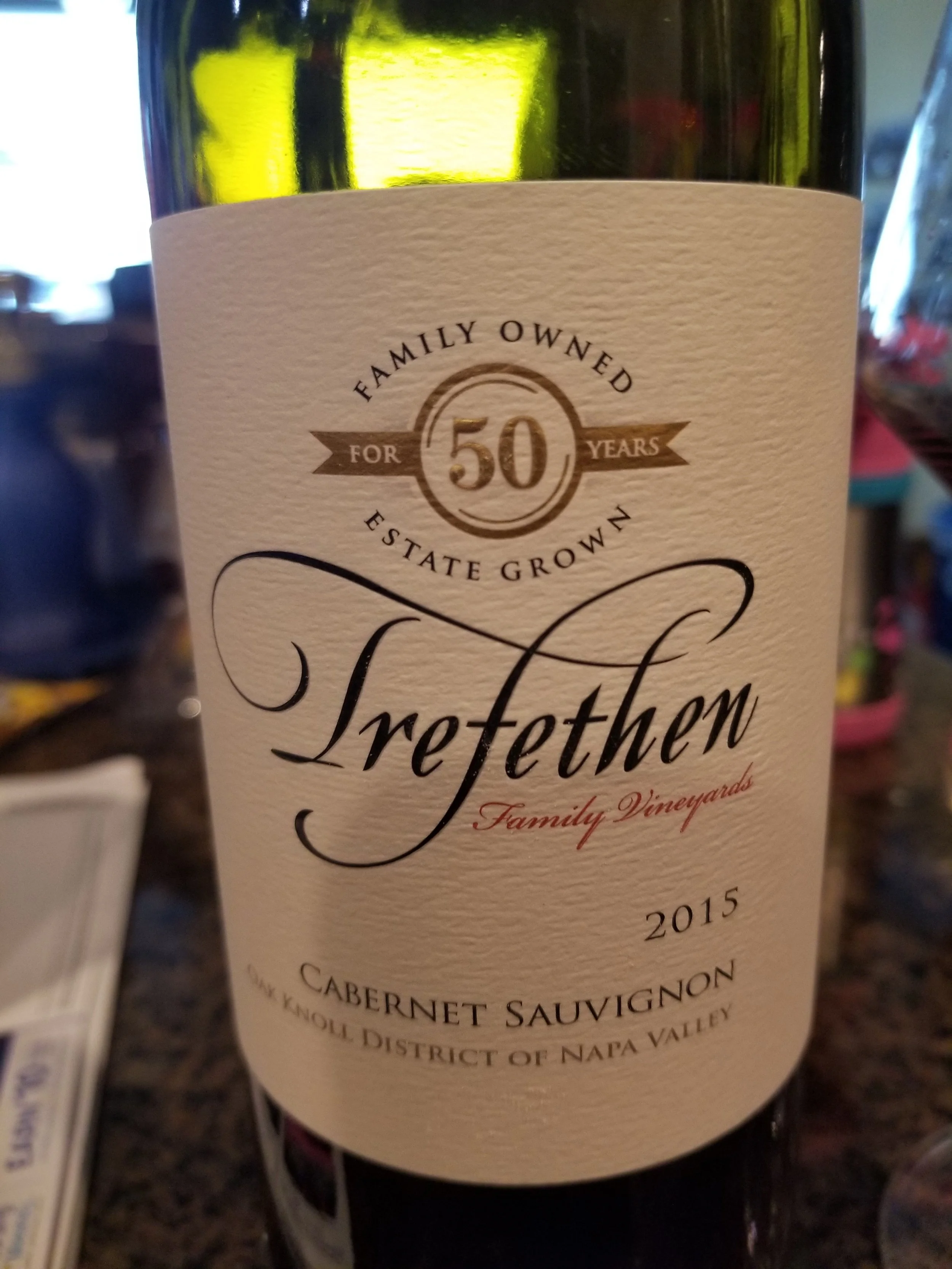 2015 Trefethen Cabernet Sauvignon Review