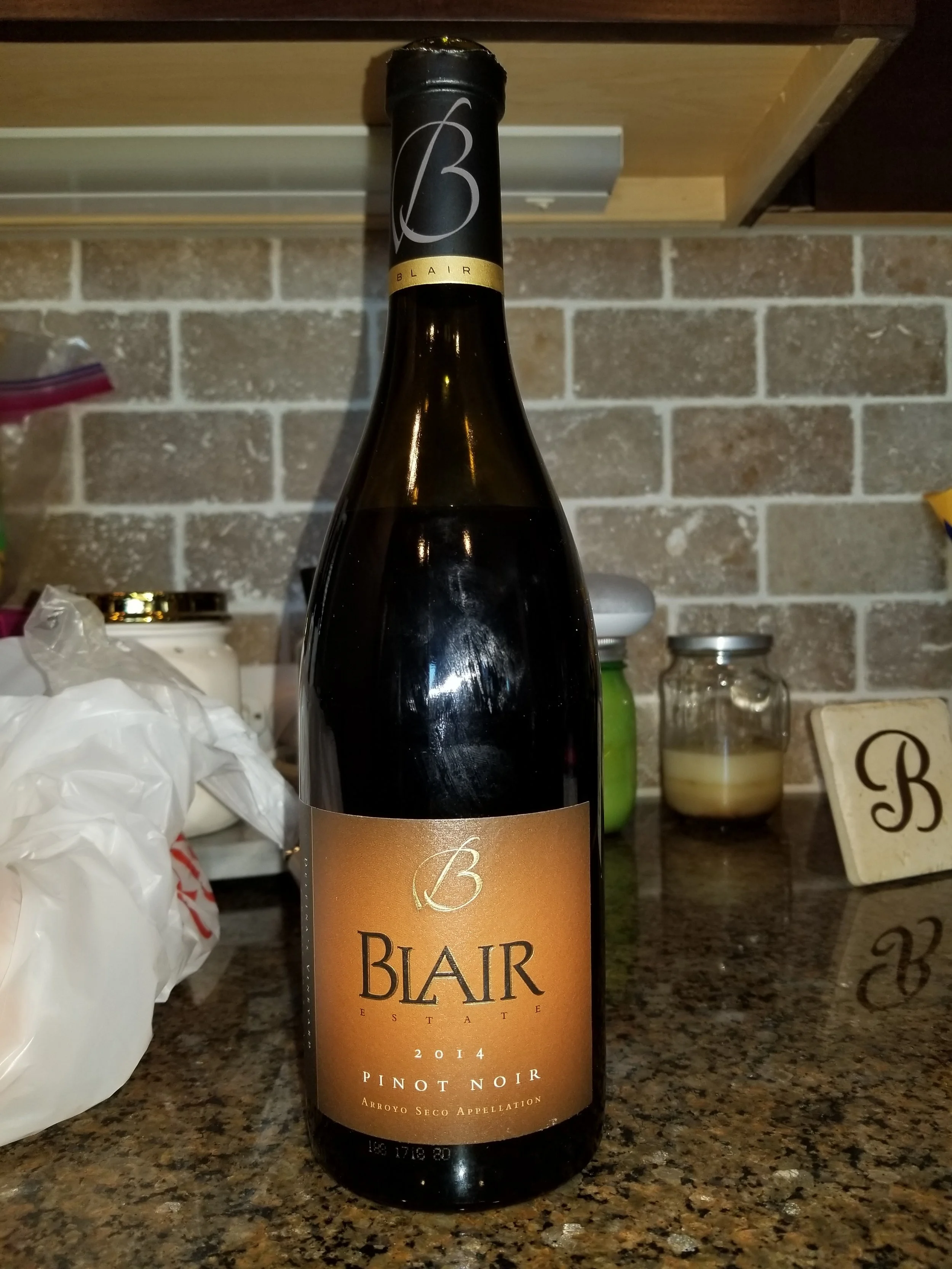 2014 Blair Pinot Noir Review
