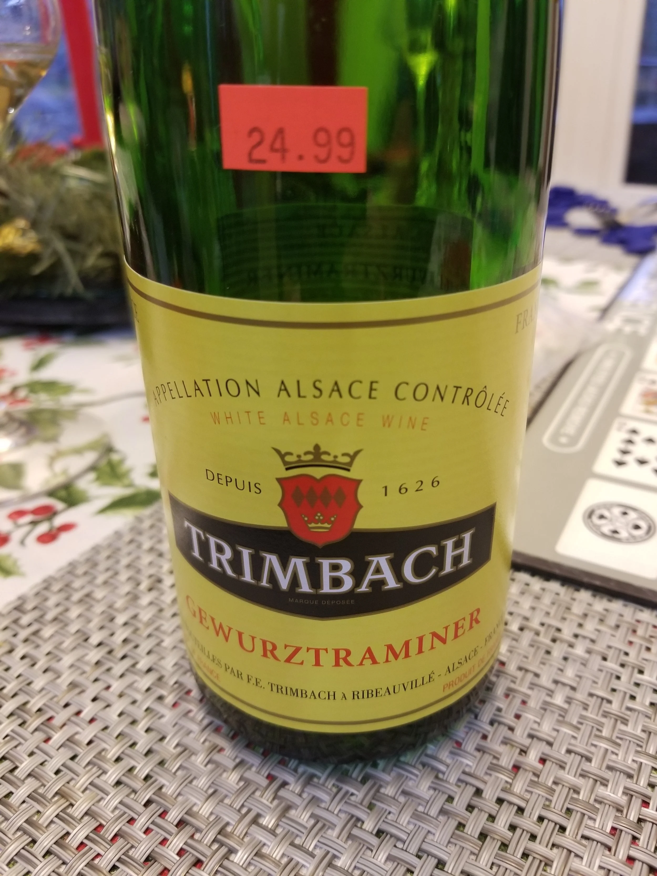 2015 Trimbach Gewurztraminer Review