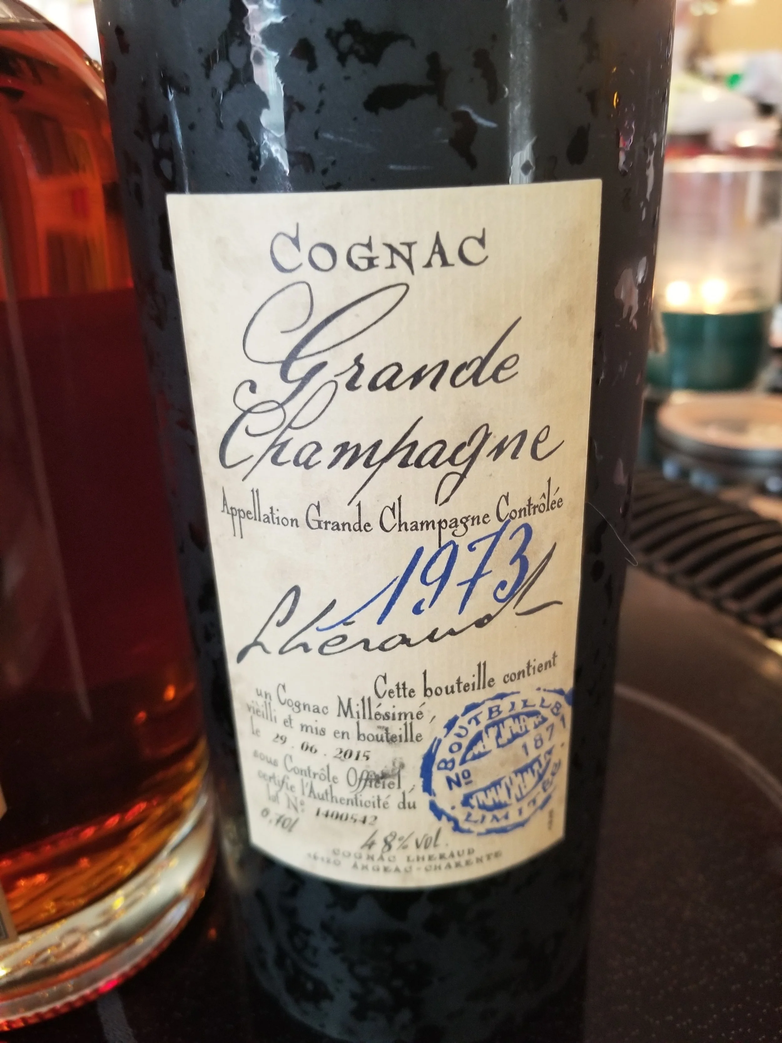 Lheraud Grand Champagne 1973 Vintage Cognac Review