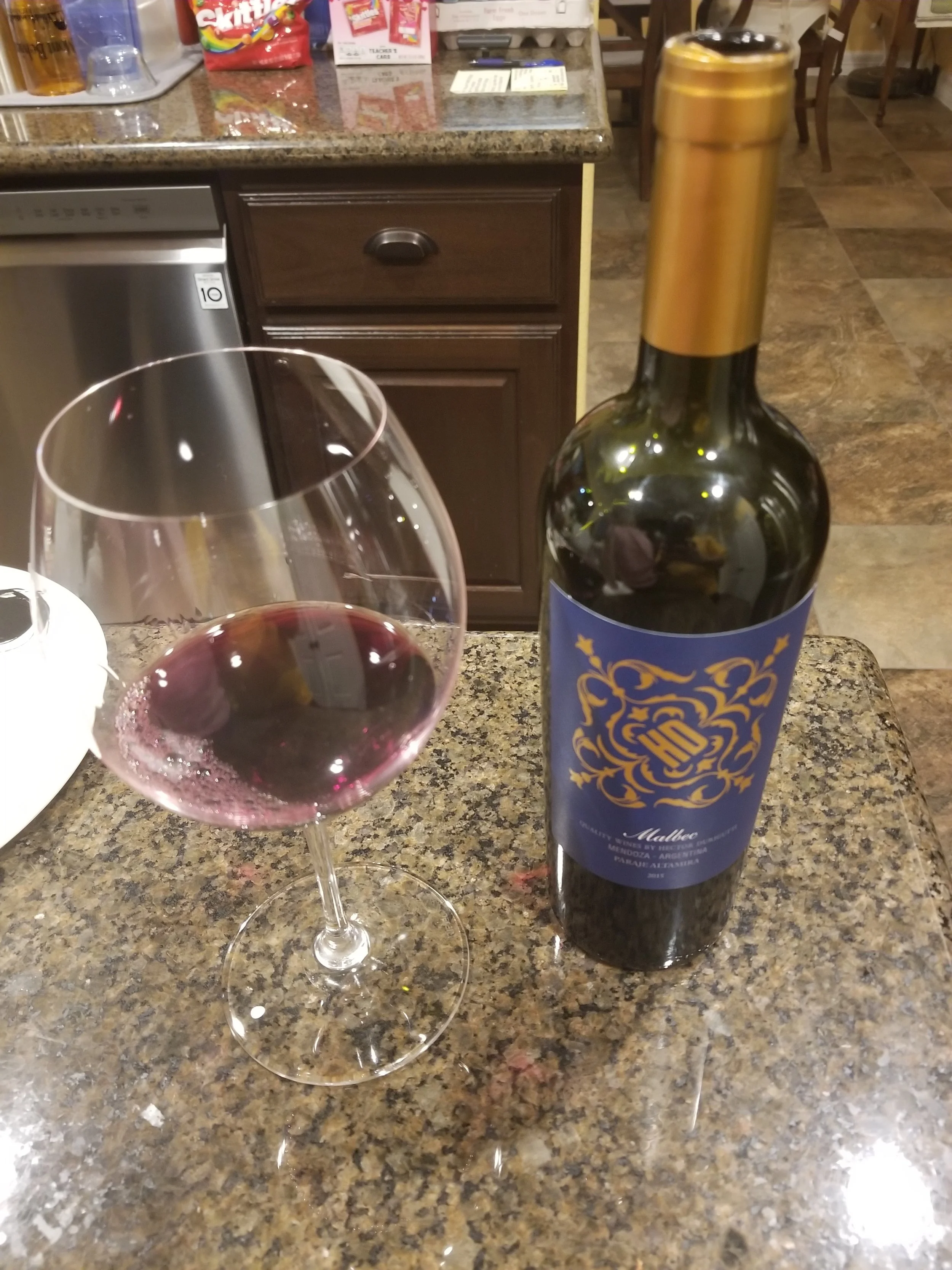 2015 Hector Durigutti "HD" Malbec Review