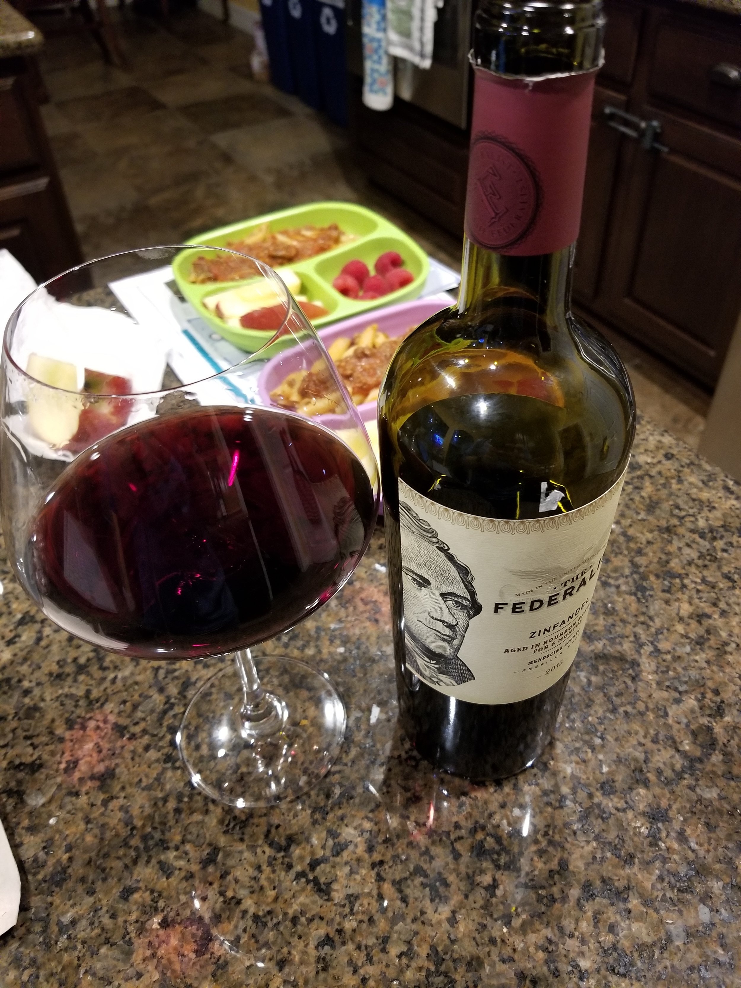 2015 The Federalist "Bourbon Barrel Aged" Zinfandel Review