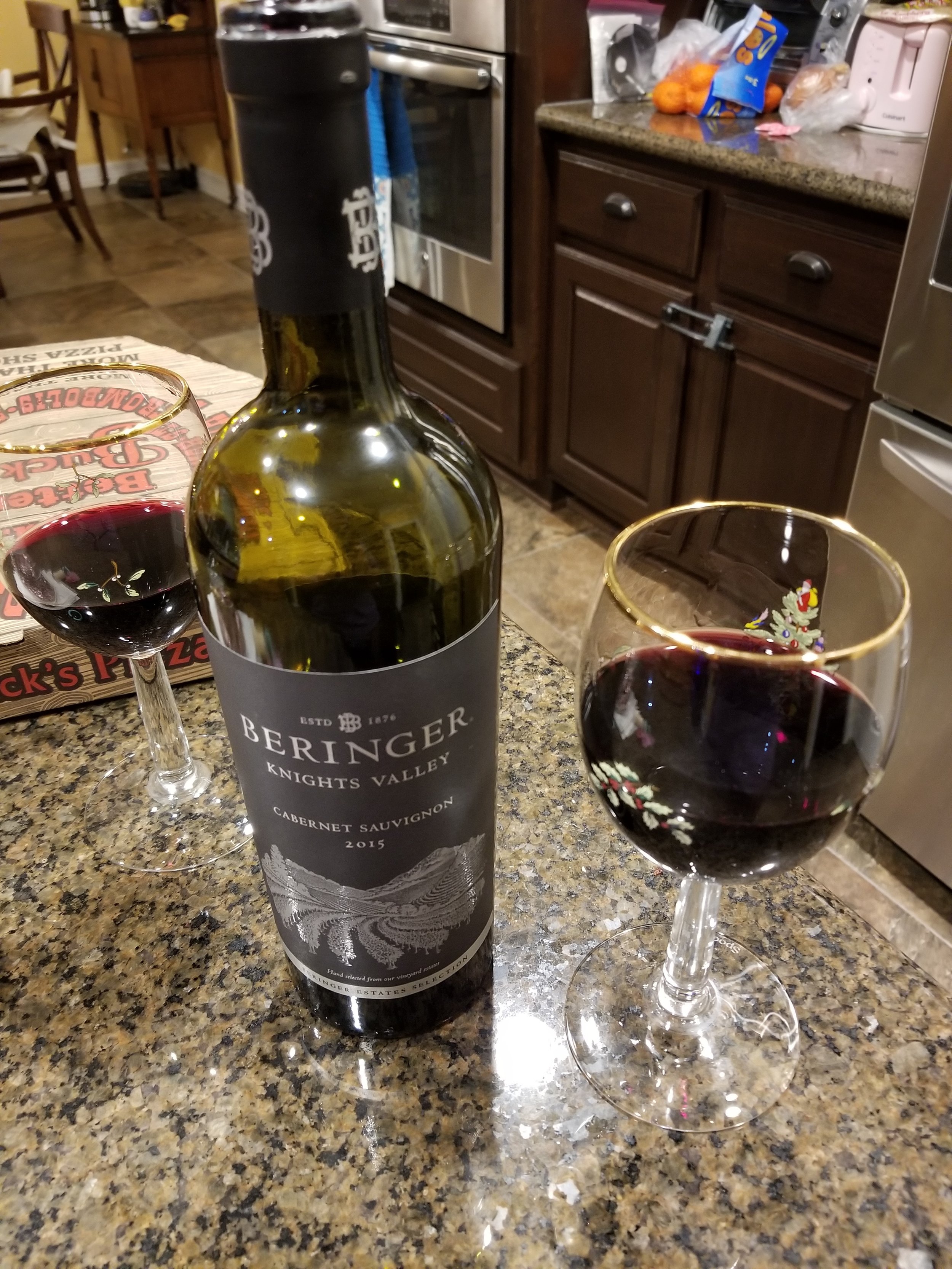 2015 Beringer Knights Valley Cabernet Sauvignon Review