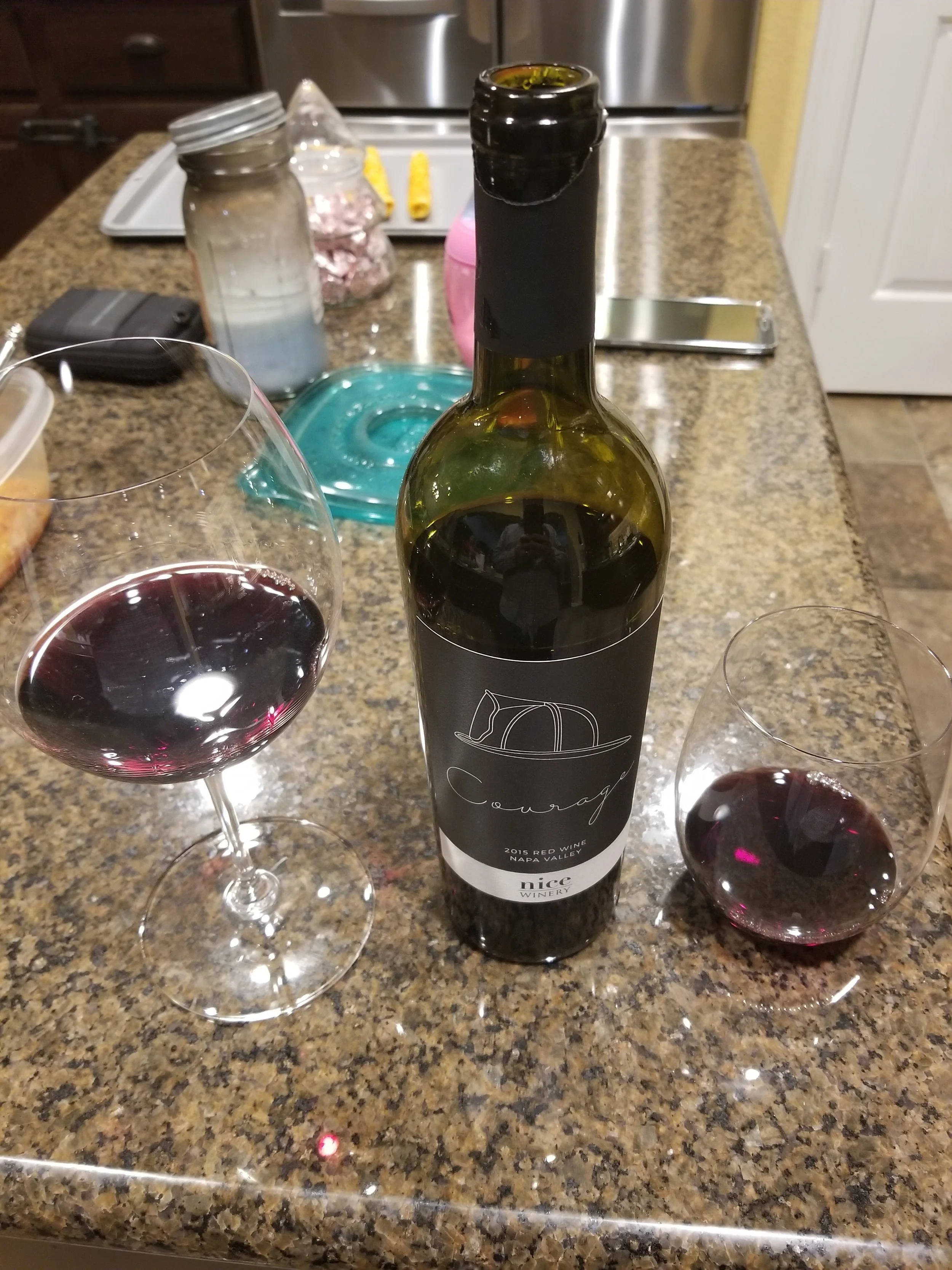 2015 Nice Wines "Courage" Red Blend Review