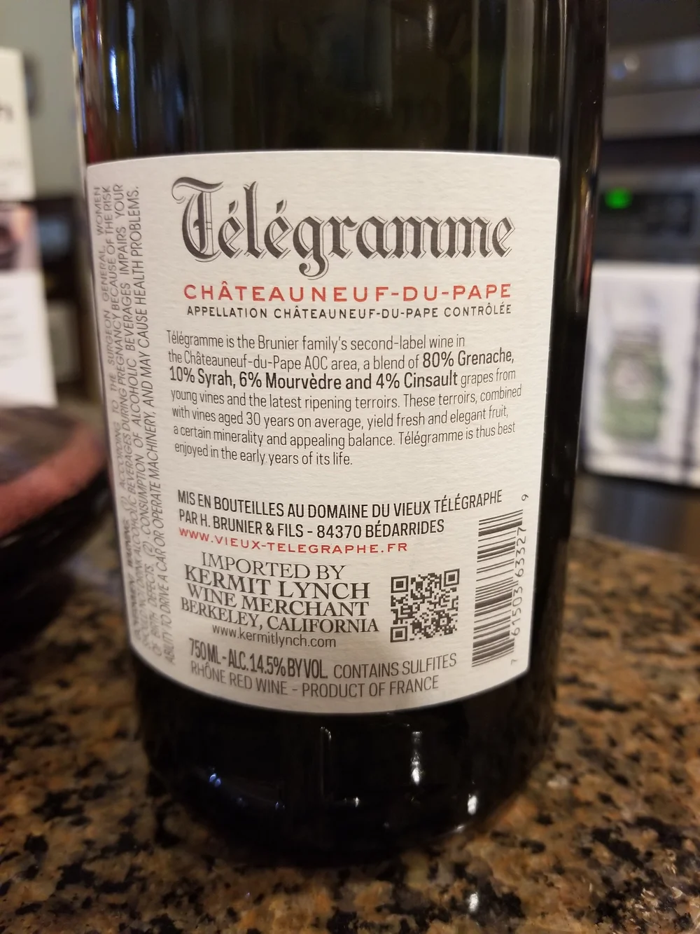 16 Domaine Du Vieux Telegraphe Telegramme Chateauneuf Du Pape Review Bad Wine Reviews