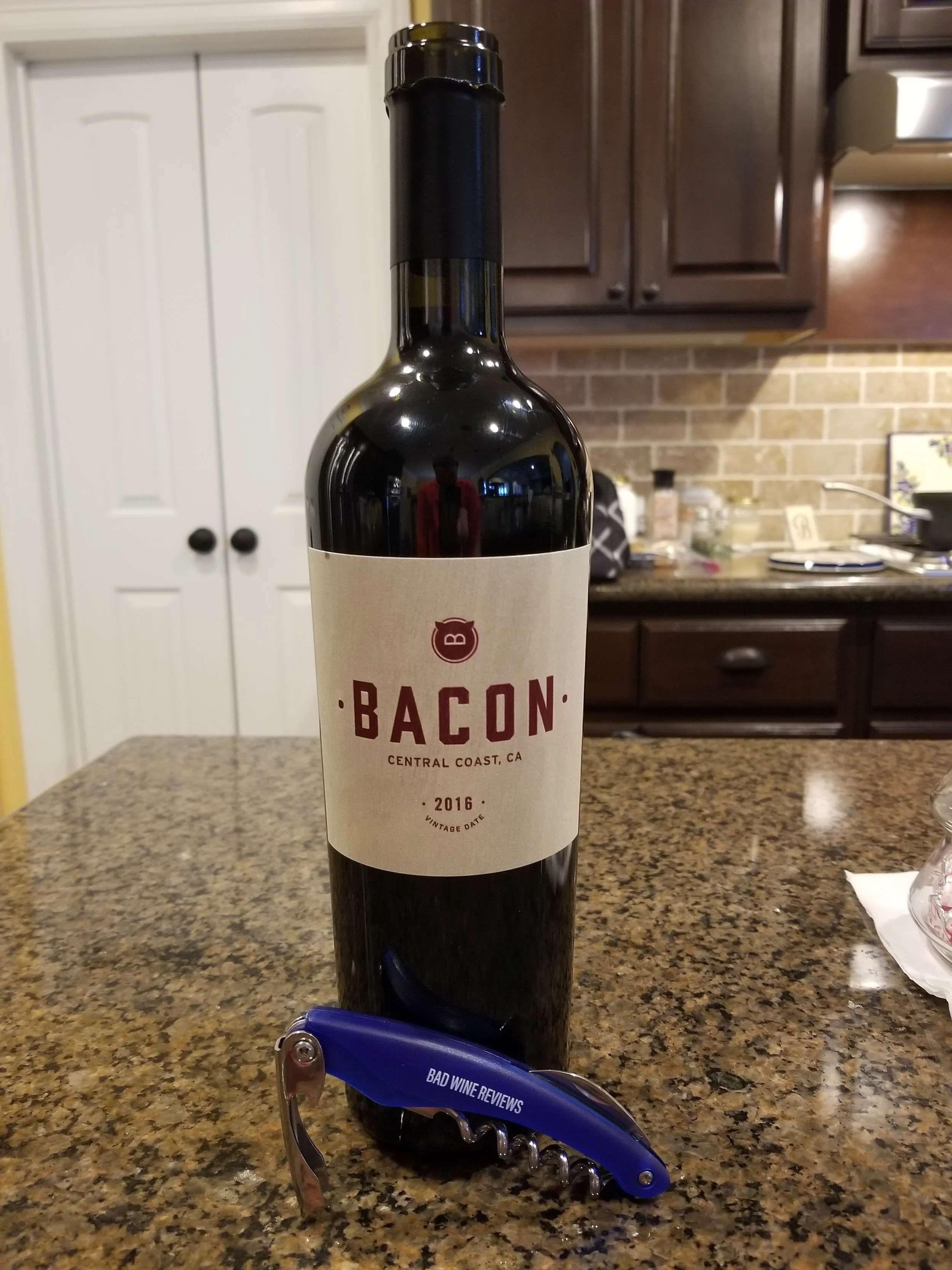 2016 Guarachi Wine Partners "Bacon" Red Blend Review