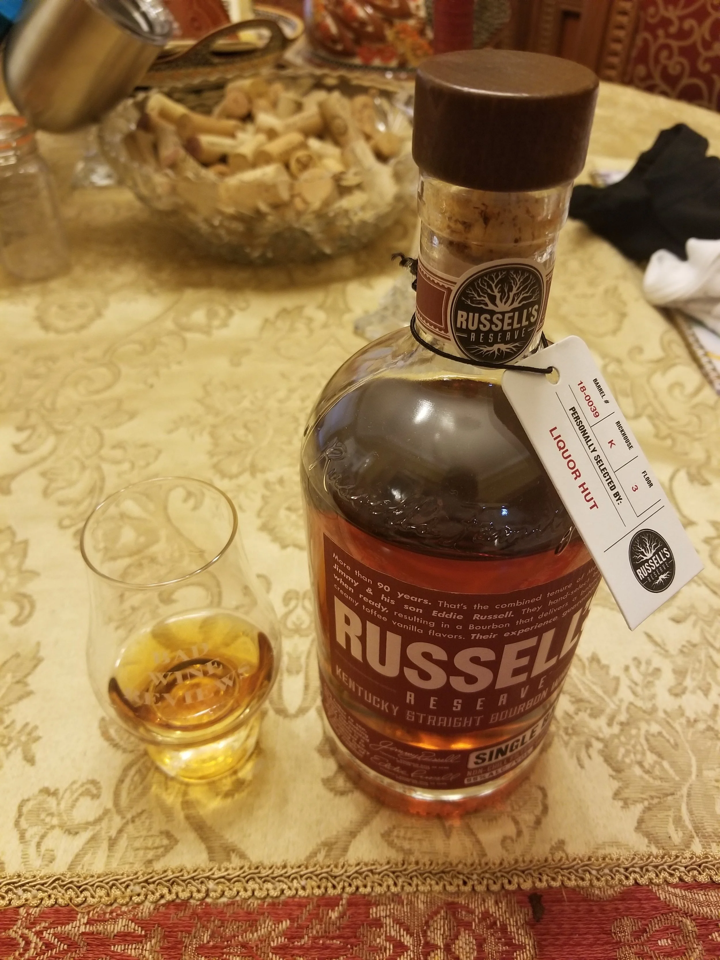Russell's Reserve Single Barrel - Liquor Hut 2018 Pick Review