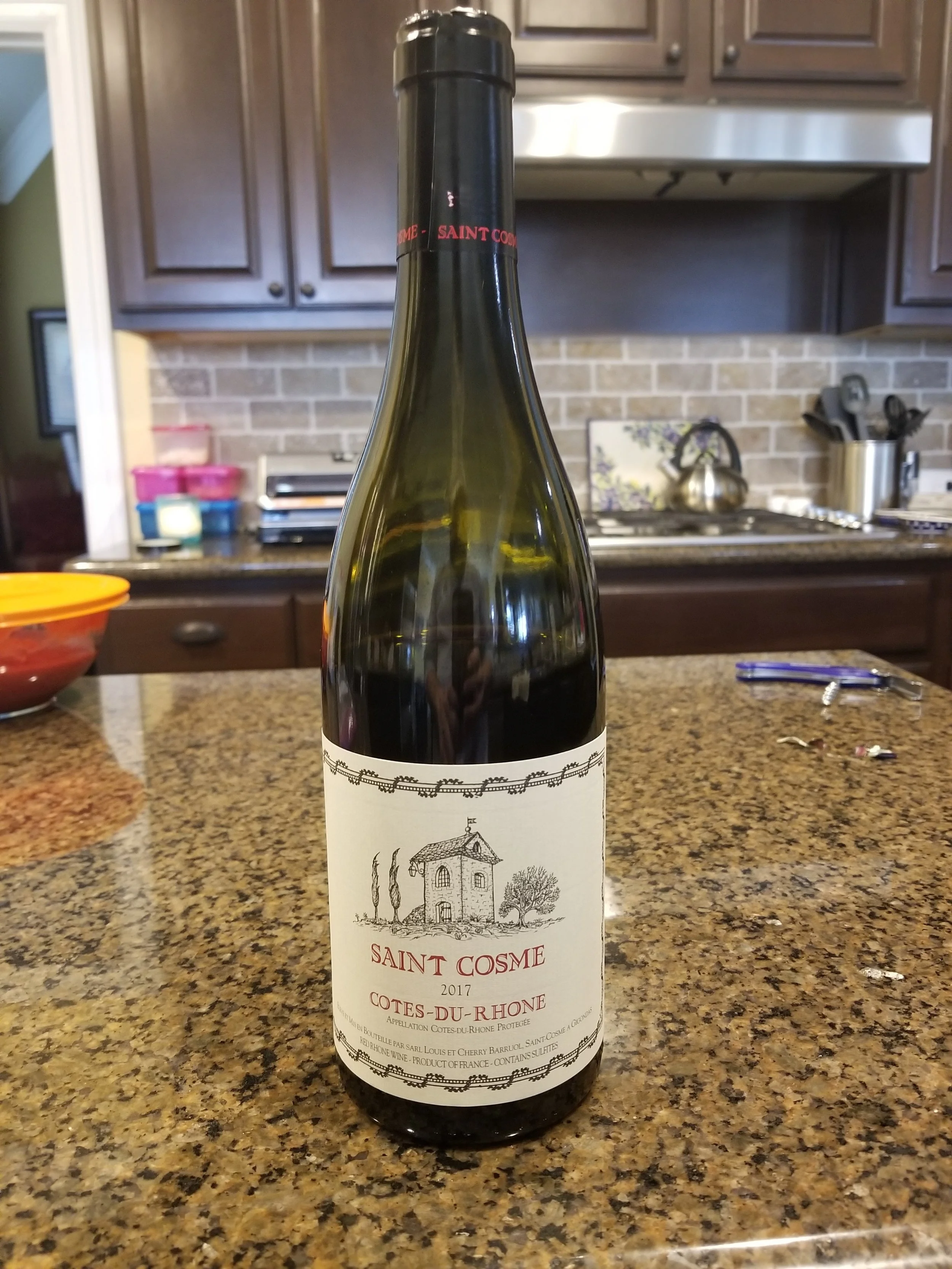 2017 Saint Cosme Côtes-du-Rhône (100% Syrah)