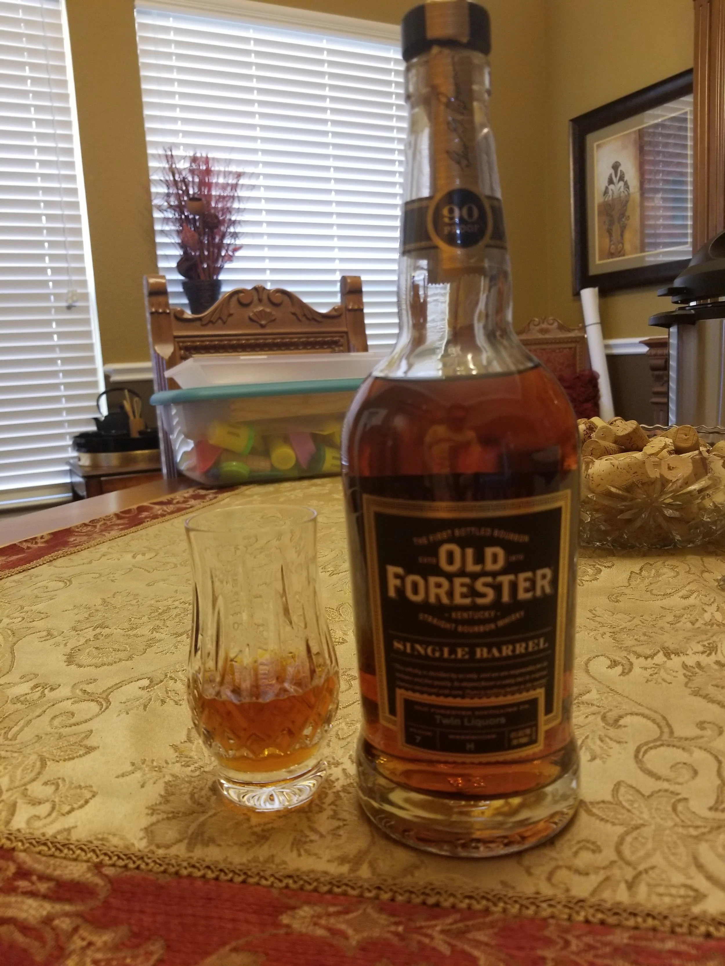 Old Forester "Twin Liquors" Bourbon Review