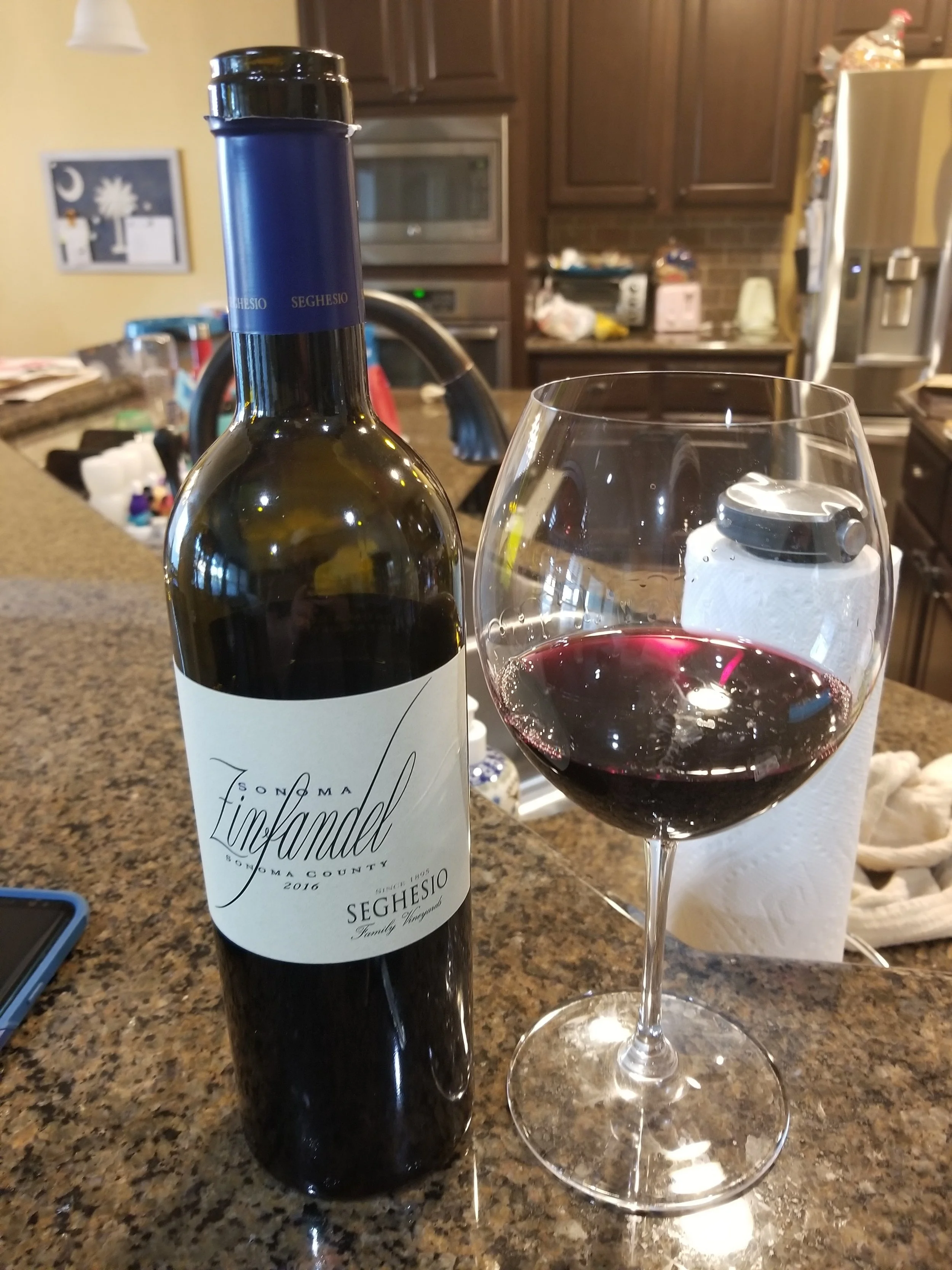 2016 Seghesio Sonoma County Zinfandel Review