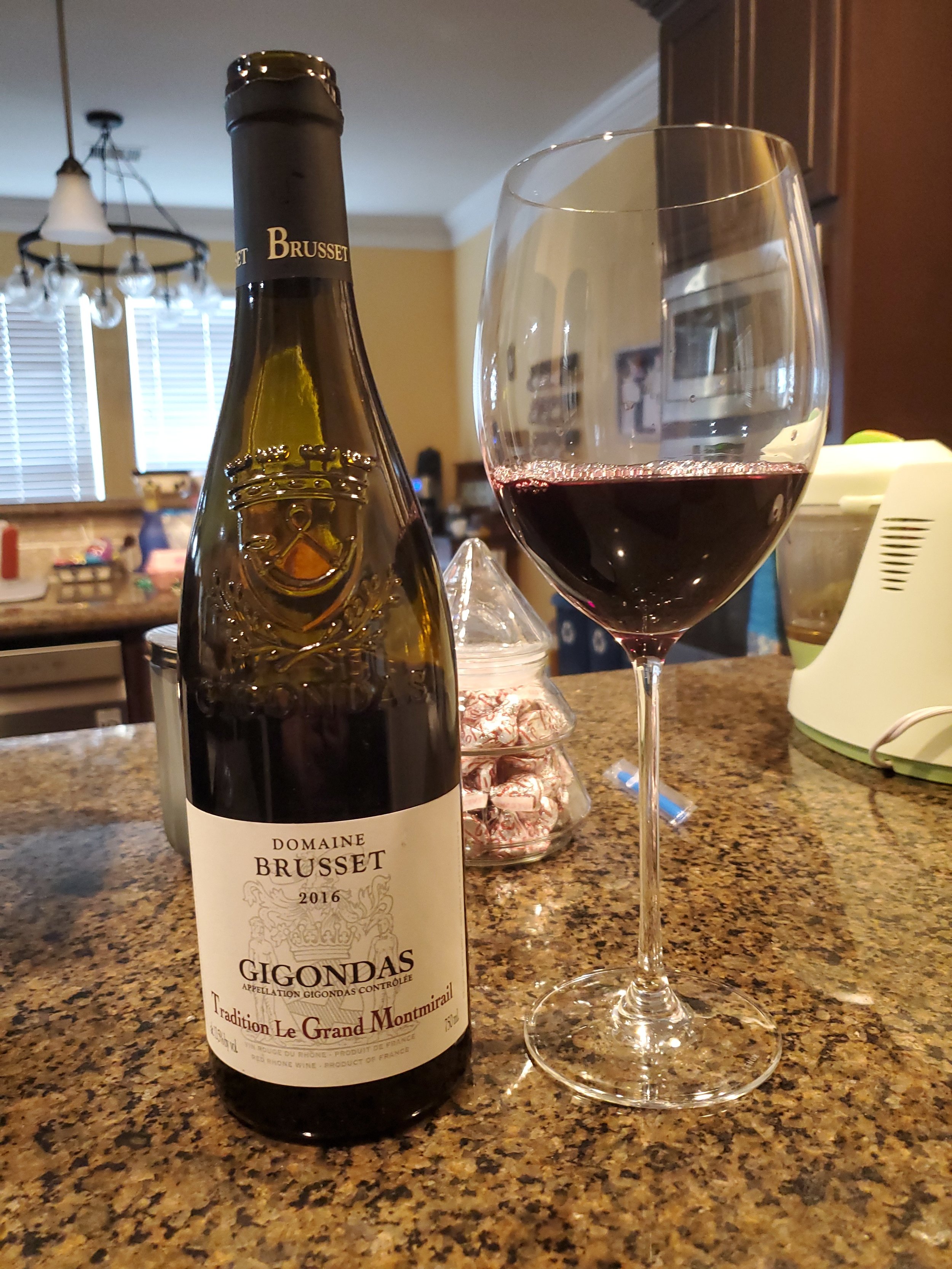 2016 Domaine Brusset Tradition Le Grand Montmirail Gigondas Review