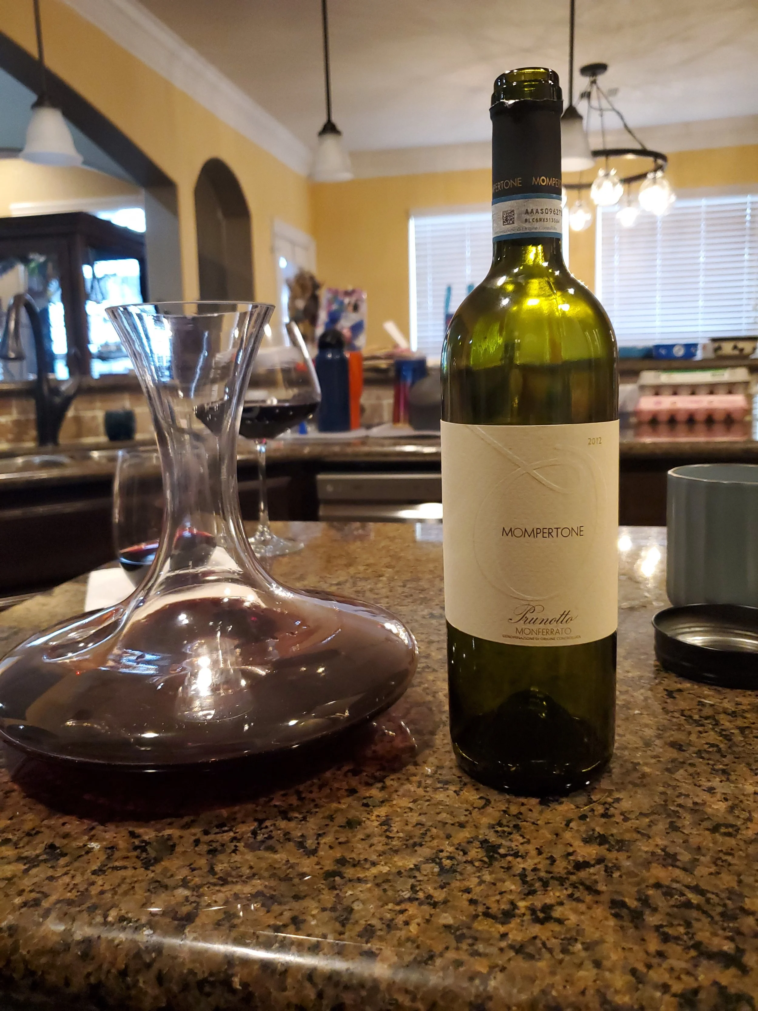 2012 Prunotto "Mompertone" Red Blend Review