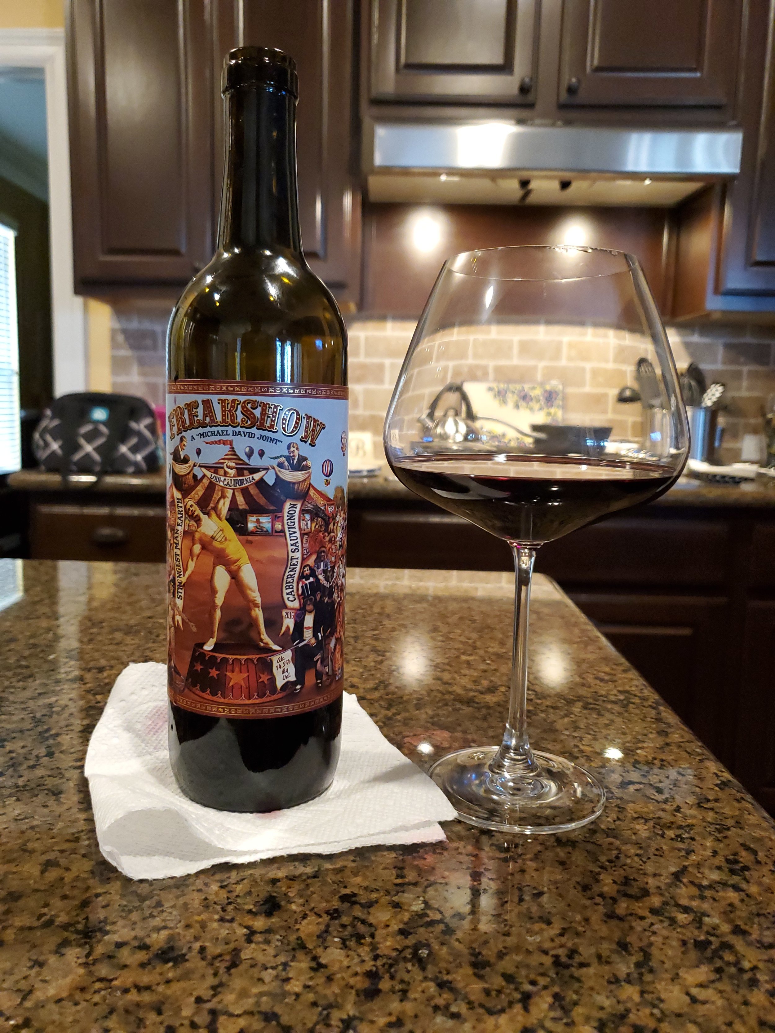 2016 Michael David "Freakshow" Cabernet Sauvignon Review