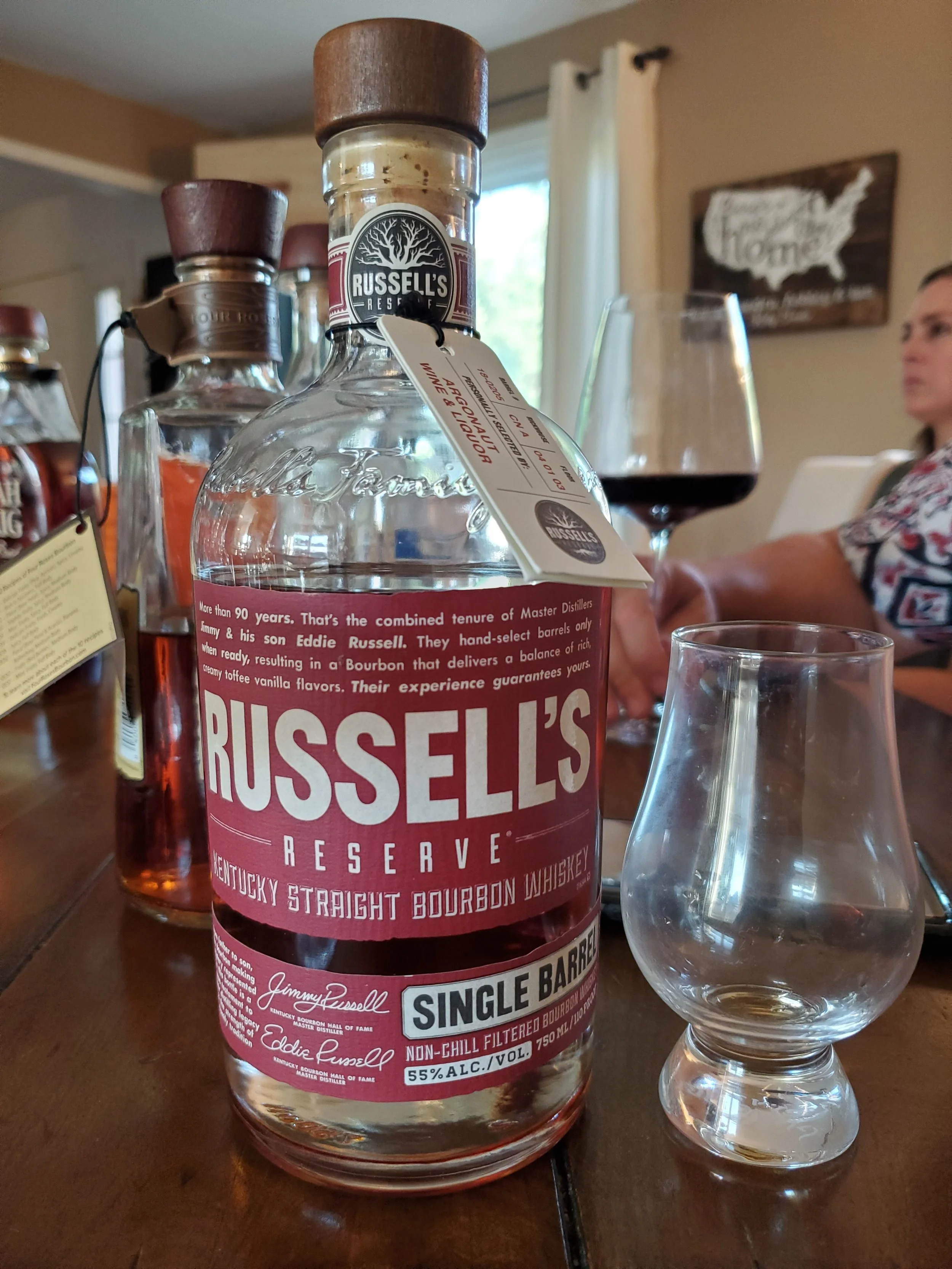 Russell's Reserve "Argonaut Wine and Liquor" Bourbon Review