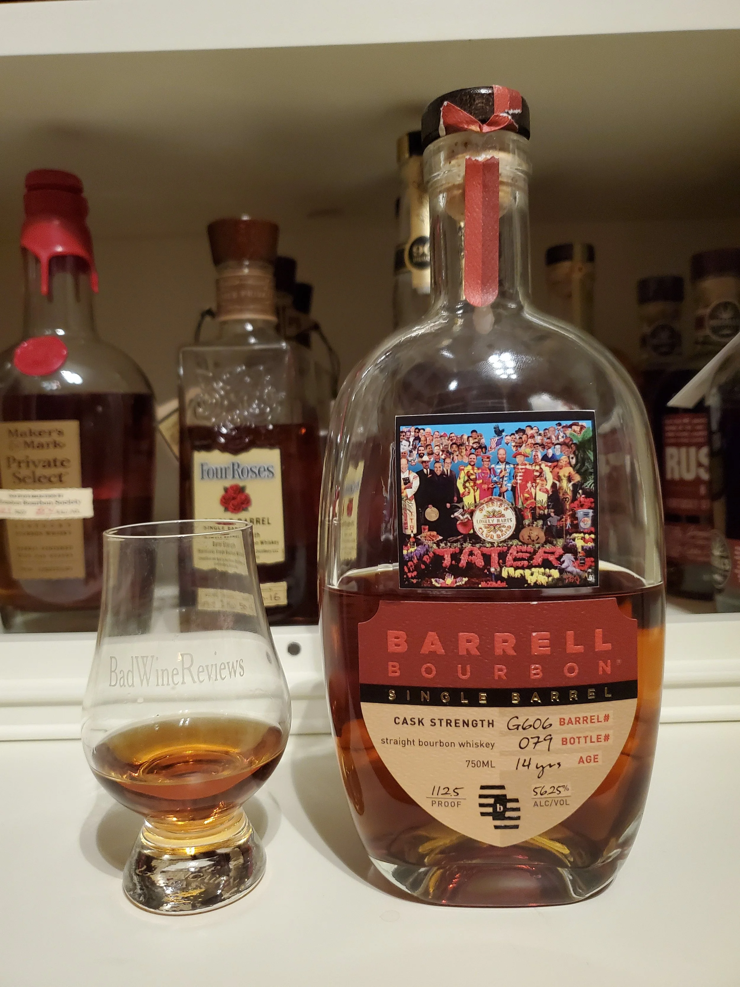 Barrell Craft Spirits "Tater" Houston Bourbon Society Bourbon Pick Review