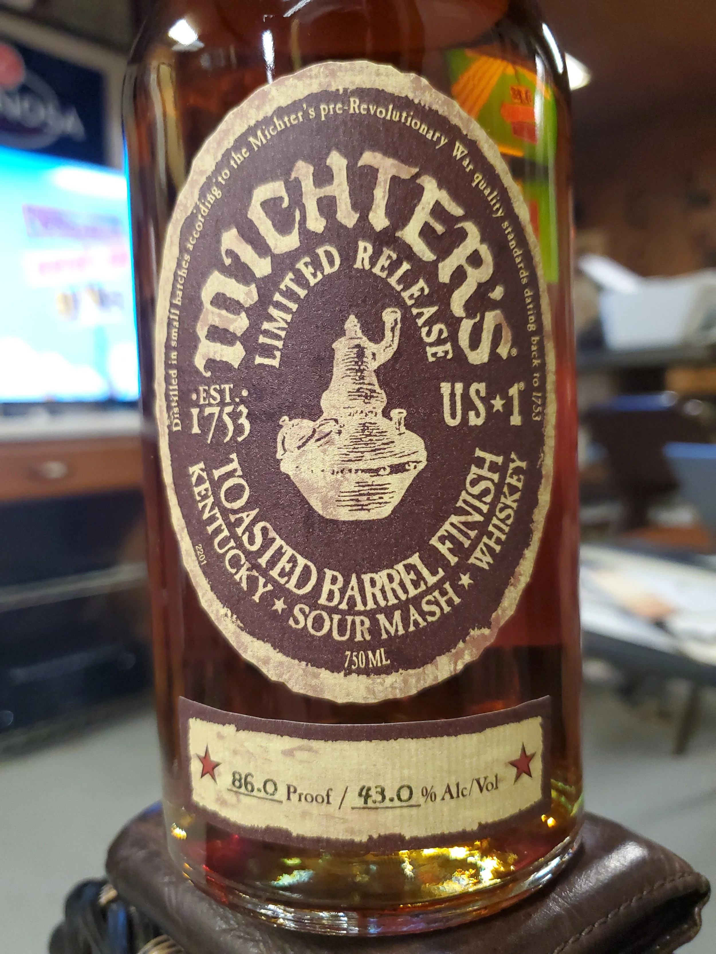 2019 Michter's Sour Mash "Toasted Barrel Finish" Whiskey Review
