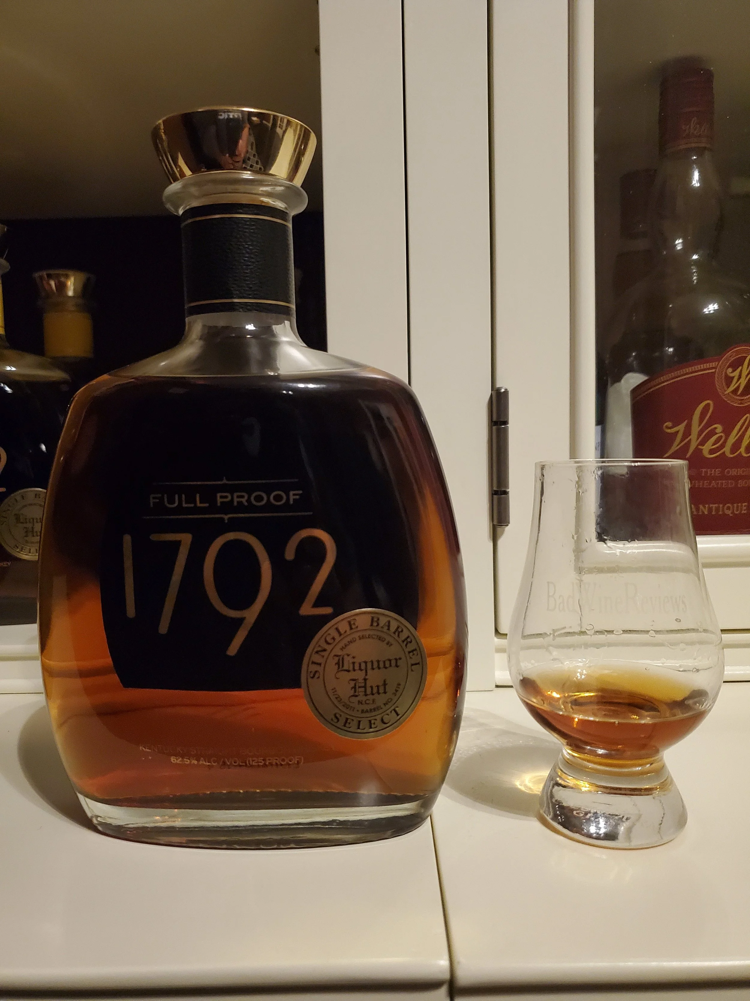 1792 Full Proof Liquor Hut #3419 Bourbon Review
