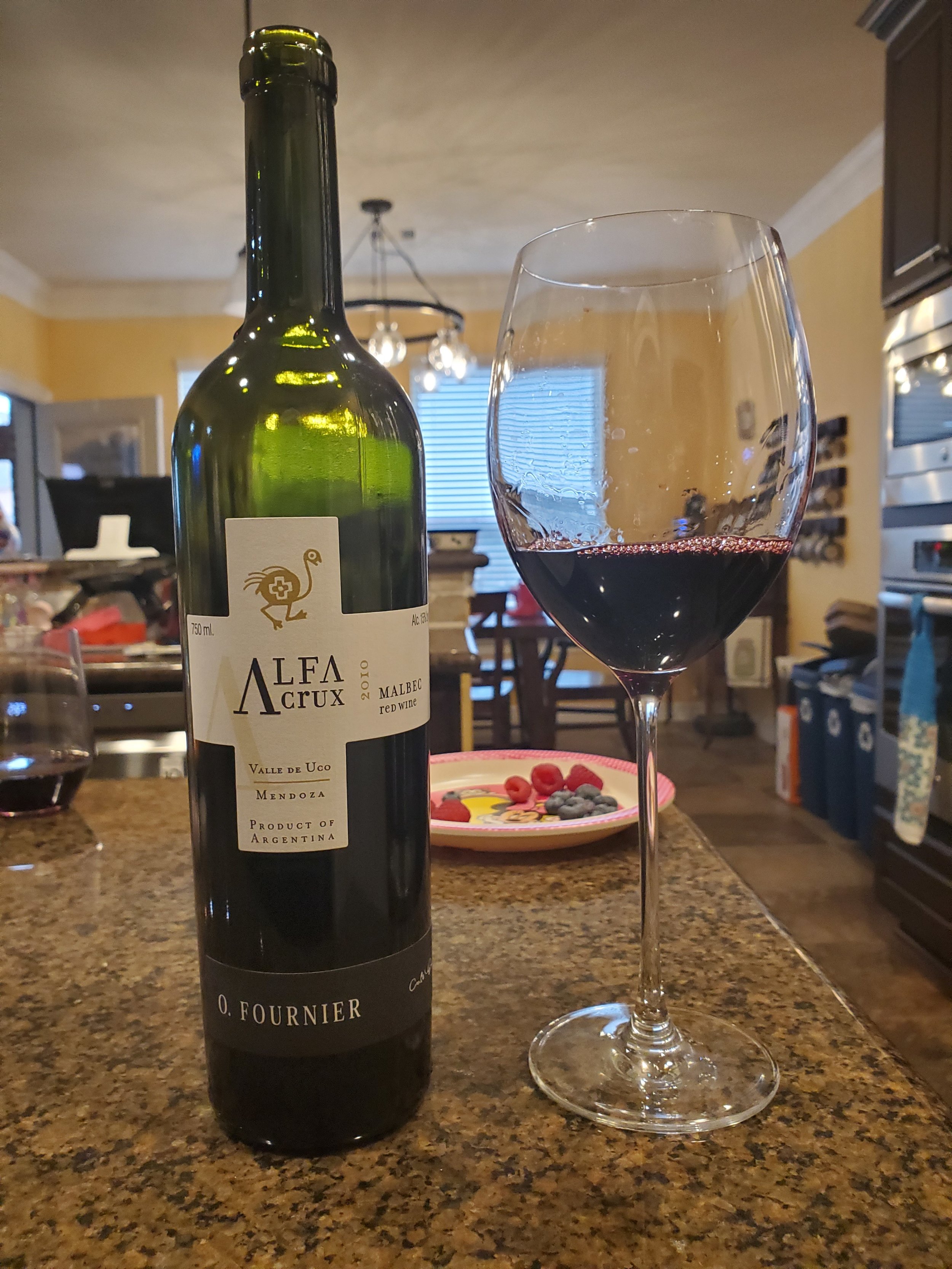 2010 Bodegas Y Vinedos O. Fournier Alfa Crux Malbec Review