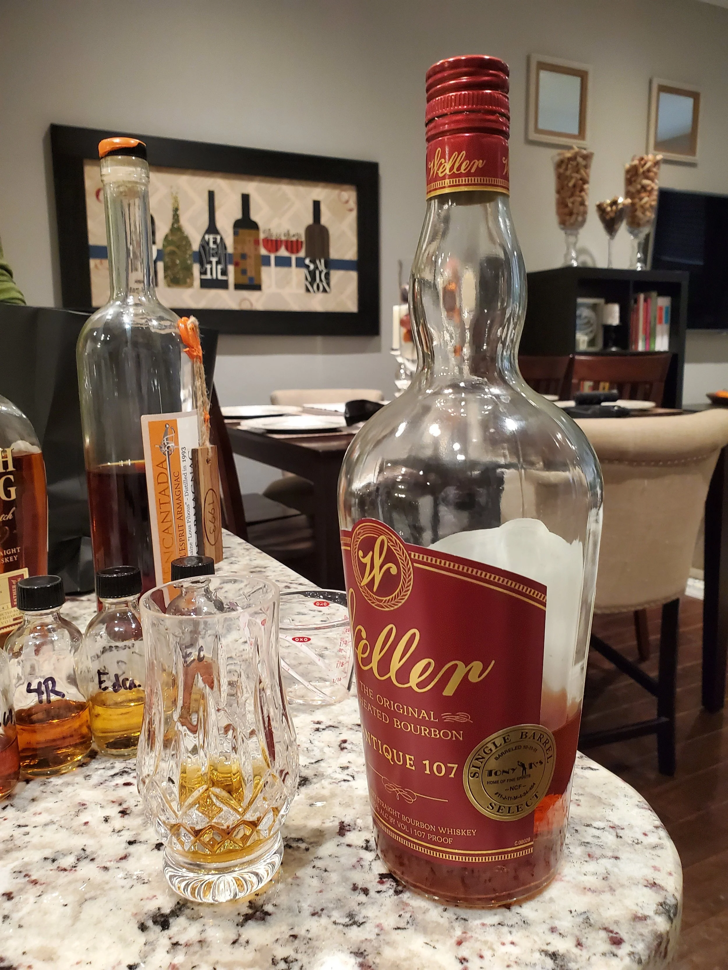 Buffalo Trace Old Weller Antique 107 "Tony K's" Bourbon Review