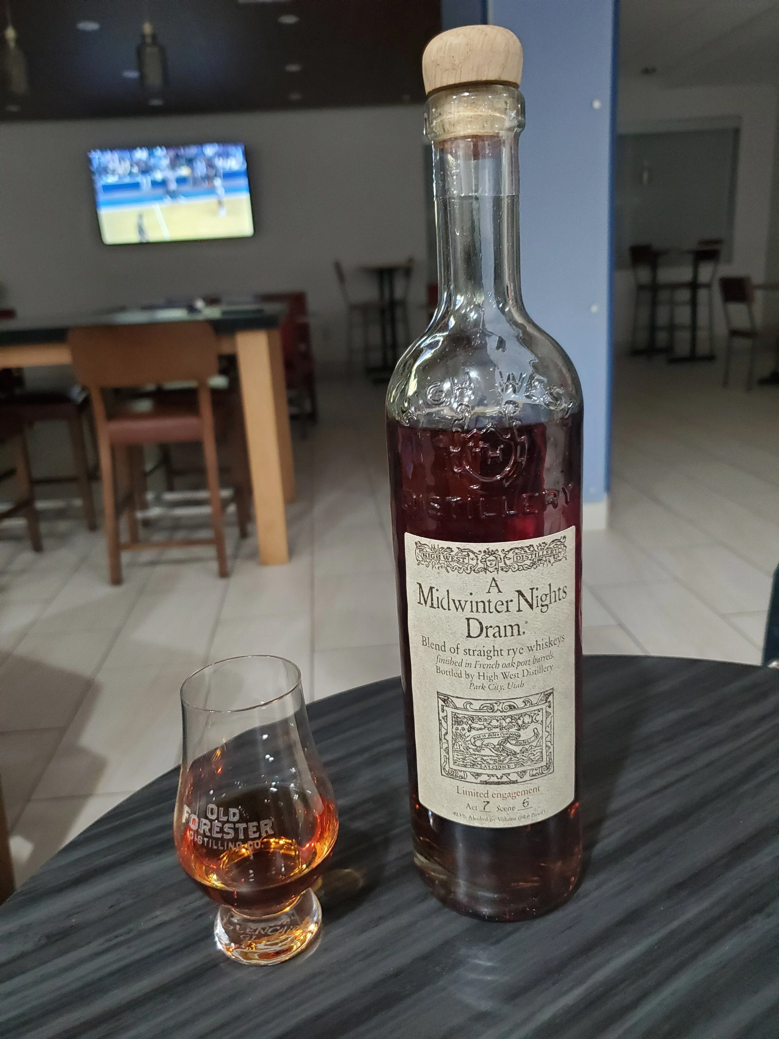 High West "A Midwinter Nights Dram" Act 7 Rye Review