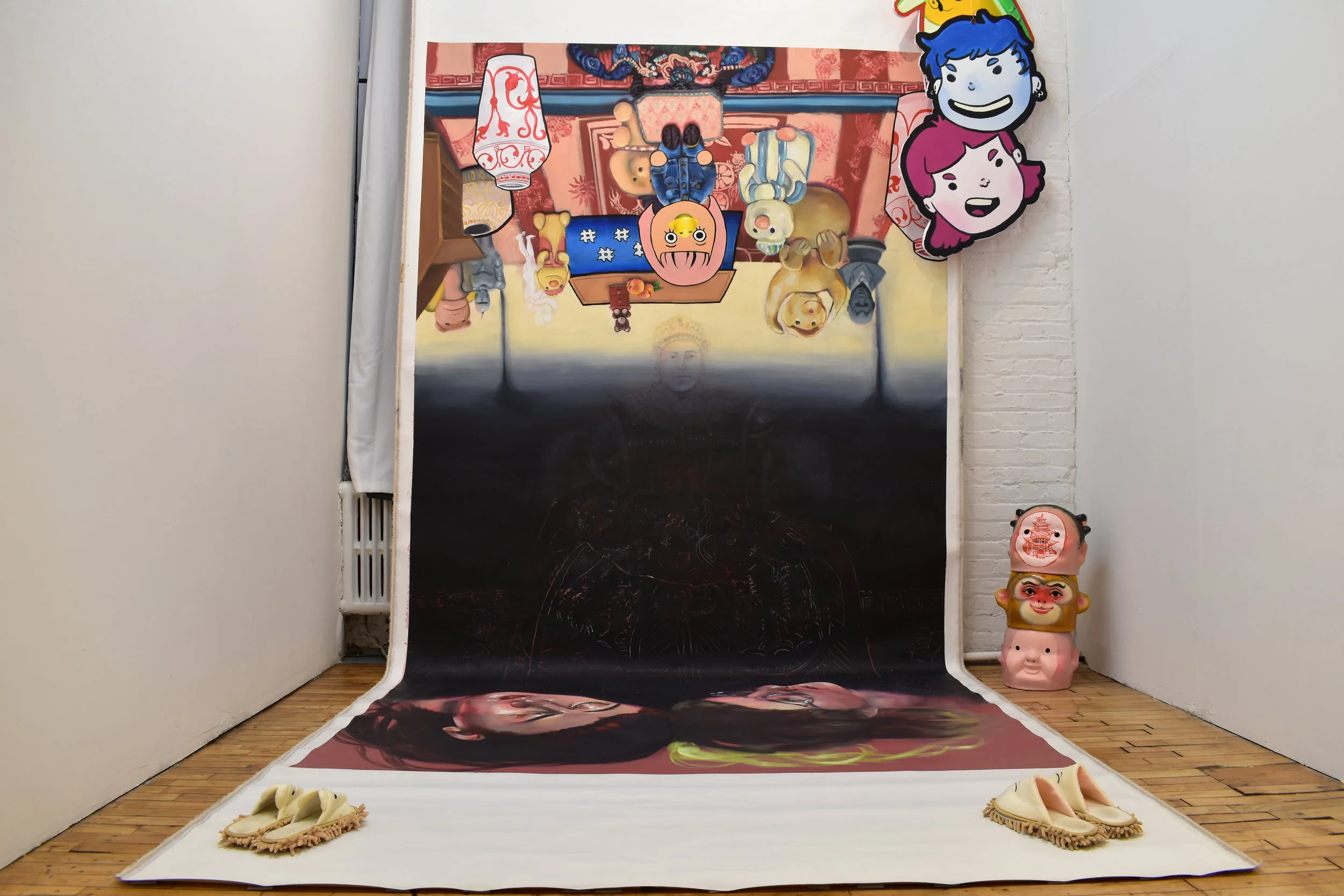 Living in Room at The Border Project Space curated by Claire Kim and Jamie Martinez - all images courtesy of the border project space.jpg