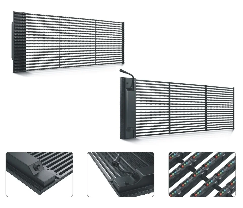 Outdoor Semi-Transparent LED Panel