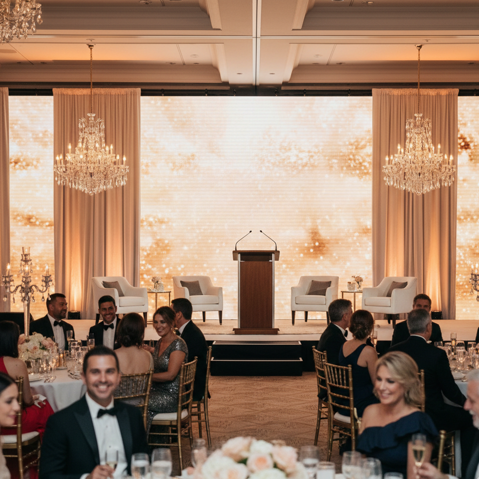 Palm Beach Luxury Events: High-End AV Elegance
