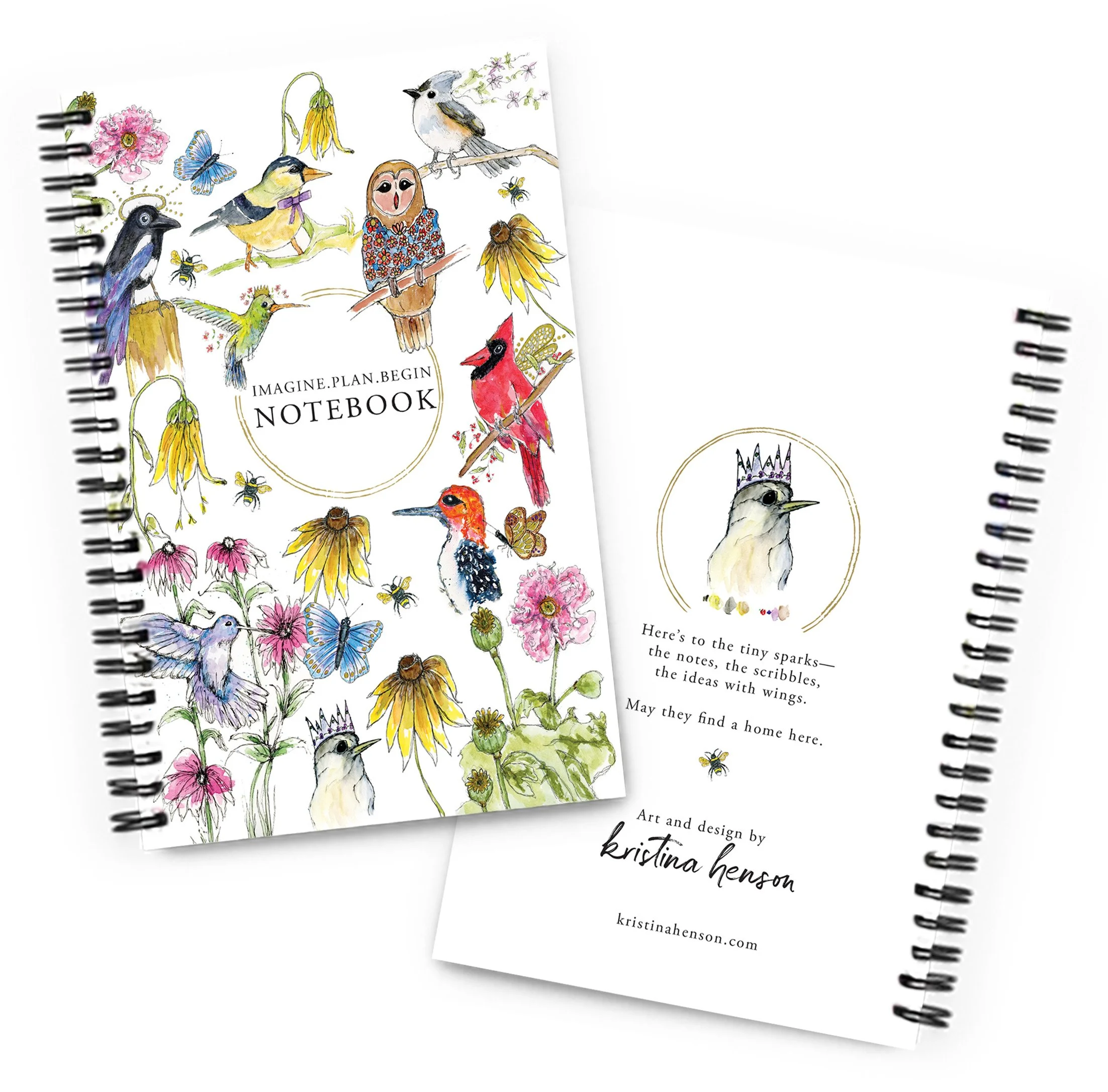 Imagine. Plan. Begin. Notebook