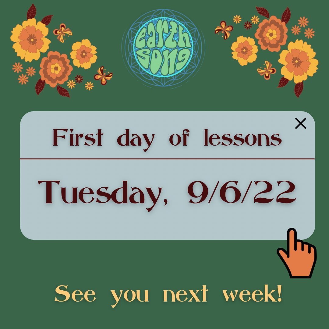 We&rsquo;re stoked to get back to our regularly scheduled programming - the school year lessons schedule 🥳🎉🎶 lessons begin Tuesday 9/6 after Labor Day. 

Aka - no lessons this week 8/29-9/2!

See you then!!