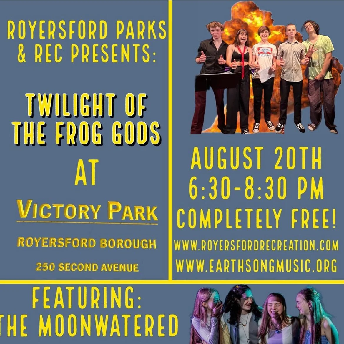 Frog Gods & The Moonwatered at Victory Park Summer Series