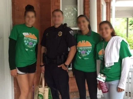 Volunteers in Community Welcome shirts