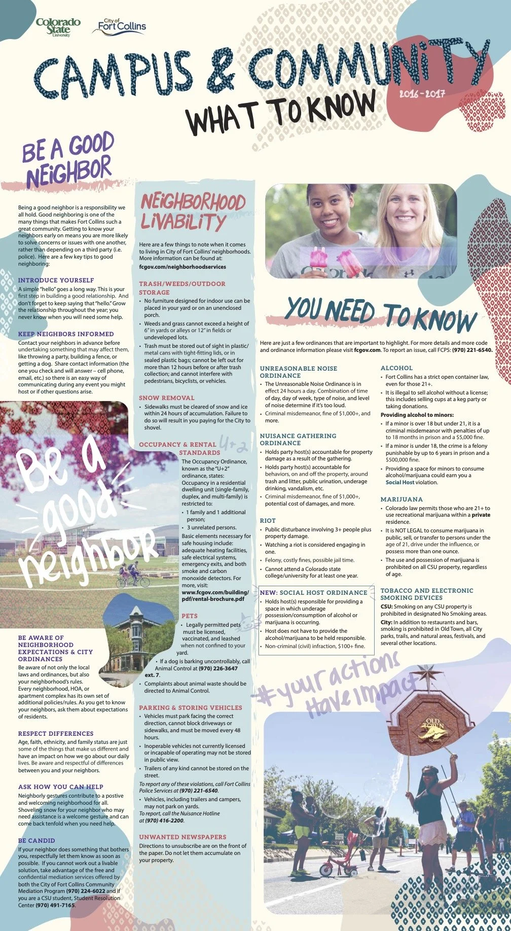 Front page of the new posters for the CW event