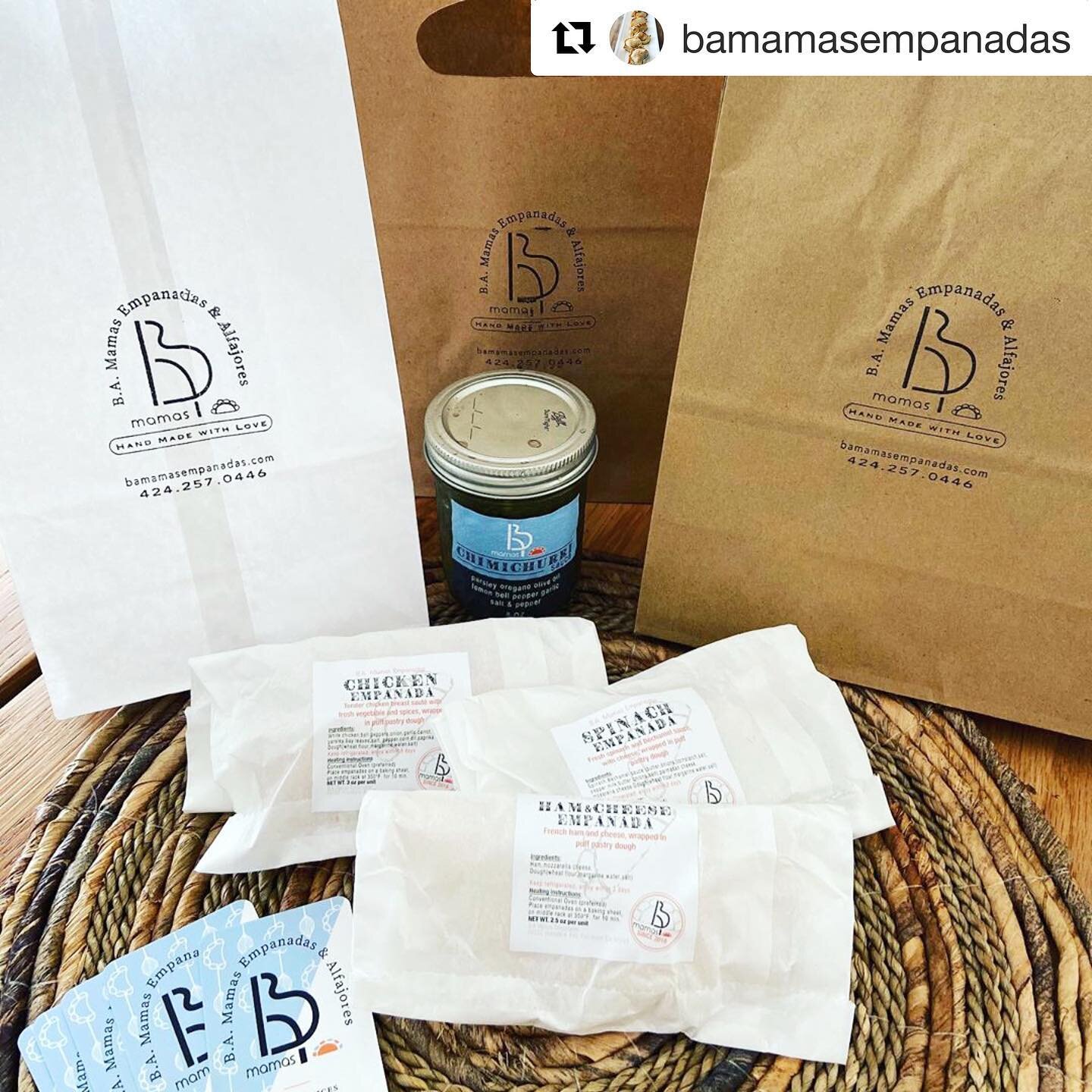 @bamamasempanadas are prepackaged and ready to heat up in your oven. Heating instructions included!
.
.
.
.
.
#bamamasempanadas #empanadas #southbayfoodie #argentinianfood #empanadalovers #rvcertifiedfarmersmarket #9amto2pm #farmersmarket #redondobea