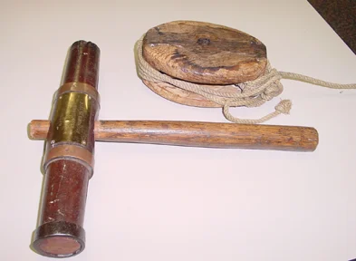 NMEA Gavel (Photograph taken 2004 by Susan Leach Snyder)