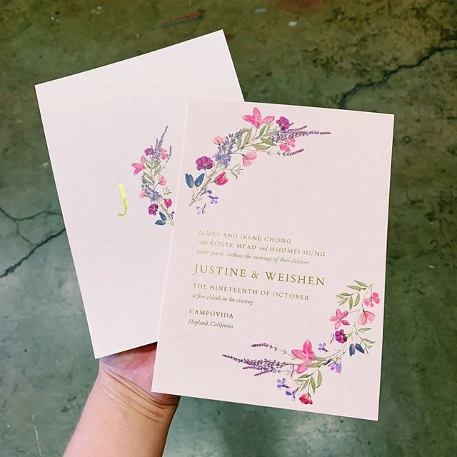 Check out these double sided flat + gold foil wedding invites we printed for @thebrightlinestudio on #arturopaper pale pink 💕 what a combo!⠀⠀⠀⠀⠀⠀⠀⠀⠀
.⠀⠀⠀⠀⠀⠀⠀⠀⠀
.⠀⠀⠀⠀⠀⠀⠀⠀⠀
.⠀⠀⠀⠀⠀⠀⠀⠀⠀
.⠀⠀⠀⠀⠀⠀⠀⠀⠀
.⠀⠀⠀⠀⠀⠀⠀⠀⠀
.⠀⠀⠀⠀⠀⠀⠀⠀⠀
#letterpress #letterpressshop #letterpressprint #foil #hotfoil #goldfoil #weddinginvites #weddinginvitations #print #stationery #stationerylove #stationeryaddict #stationerydesign #weddingstationery #palepink #blush #digitalprinting