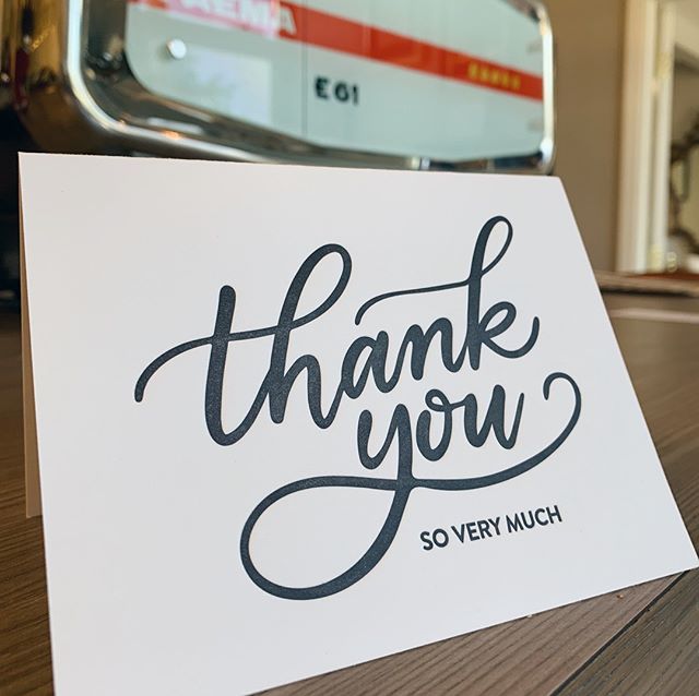 Need some thank you cards? We can help with that! Check out these black letterpress on Lettra Flo White thank you cards we printed for @sjletterco⠀⠀⠀⠀⠀⠀⠀⠀⠀
.⠀⠀⠀⠀⠀⠀⠀⠀⠀
.⠀⠀⠀⠀⠀⠀⠀⠀⠀
.⠀⠀⠀⠀⠀⠀⠀⠀⠀
.⠀⠀⠀⠀⠀⠀⠀⠀⠀
.⠀⠀⠀⠀⠀⠀⠀⠀⠀
.⠀⠀⠀⠀⠀⠀⠀⠀⠀
.⠀⠀⠀⠀⠀⠀⠀⠀⠀
.⠀⠀⠀⠀⠀⠀⠀⠀⠀
#lette