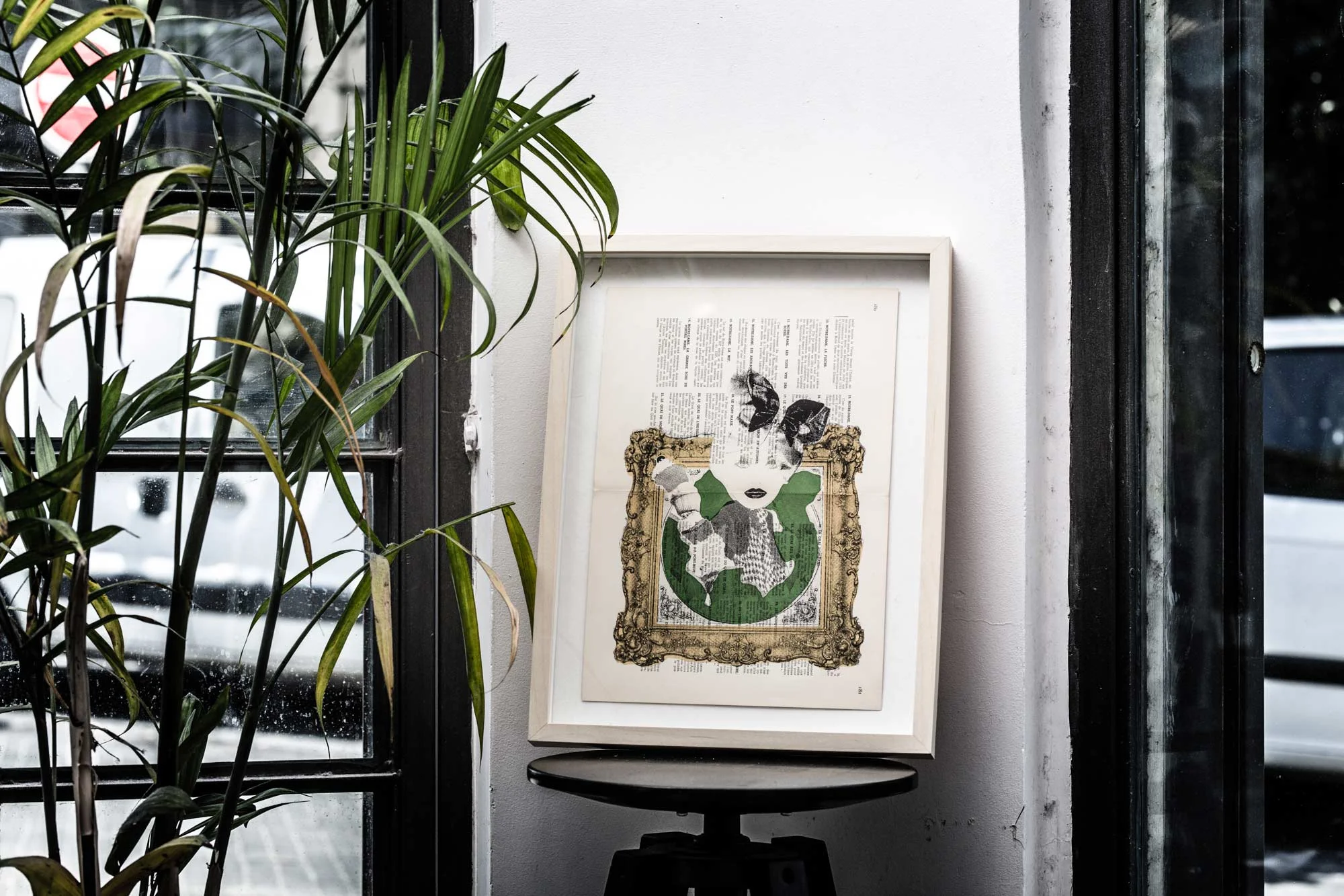  Hand Printed (Screen print) 