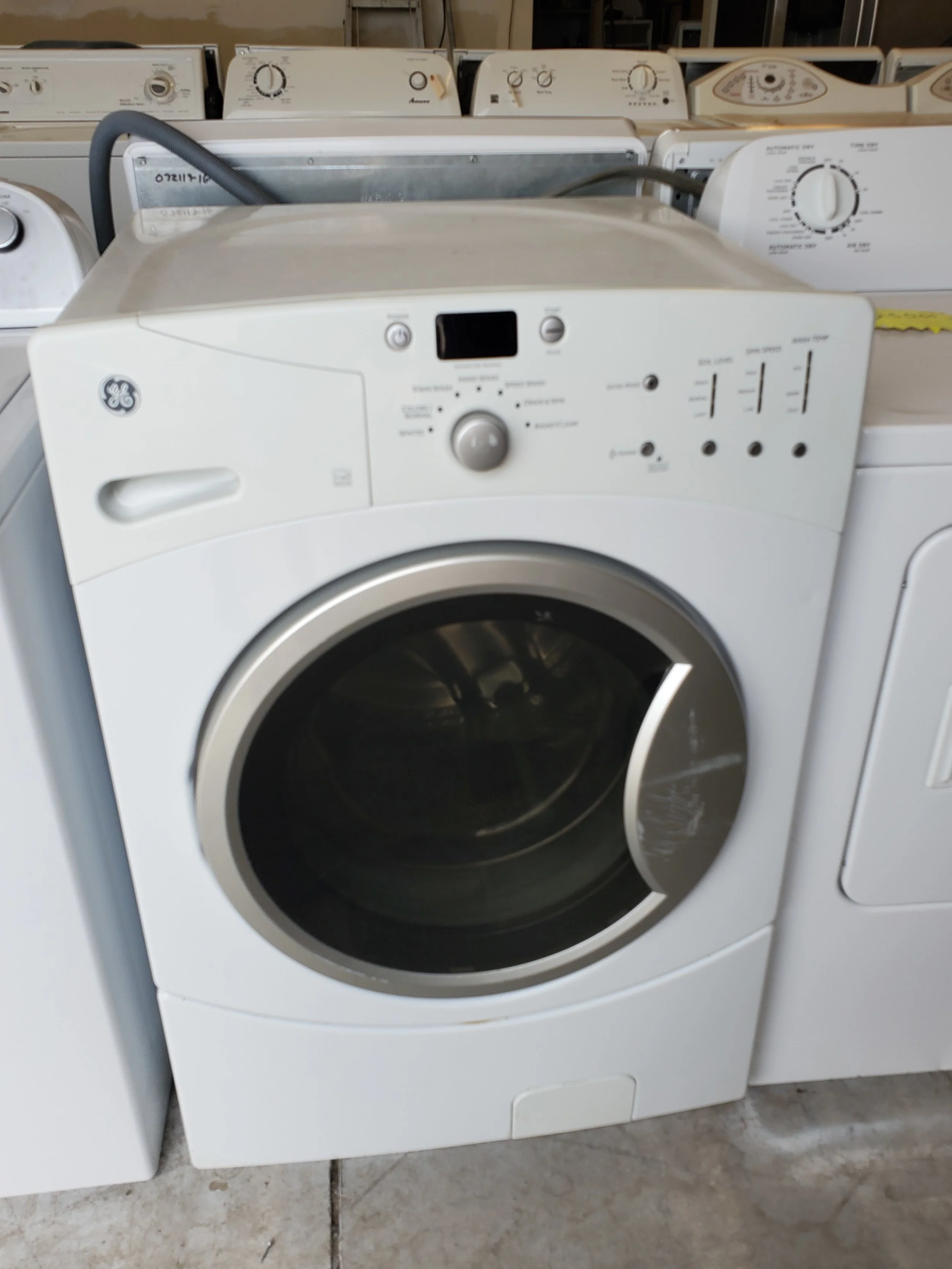 GE Front Load Washer With 90 Day Warranty 