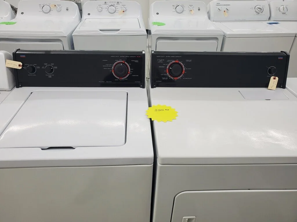 large load washer dryer set