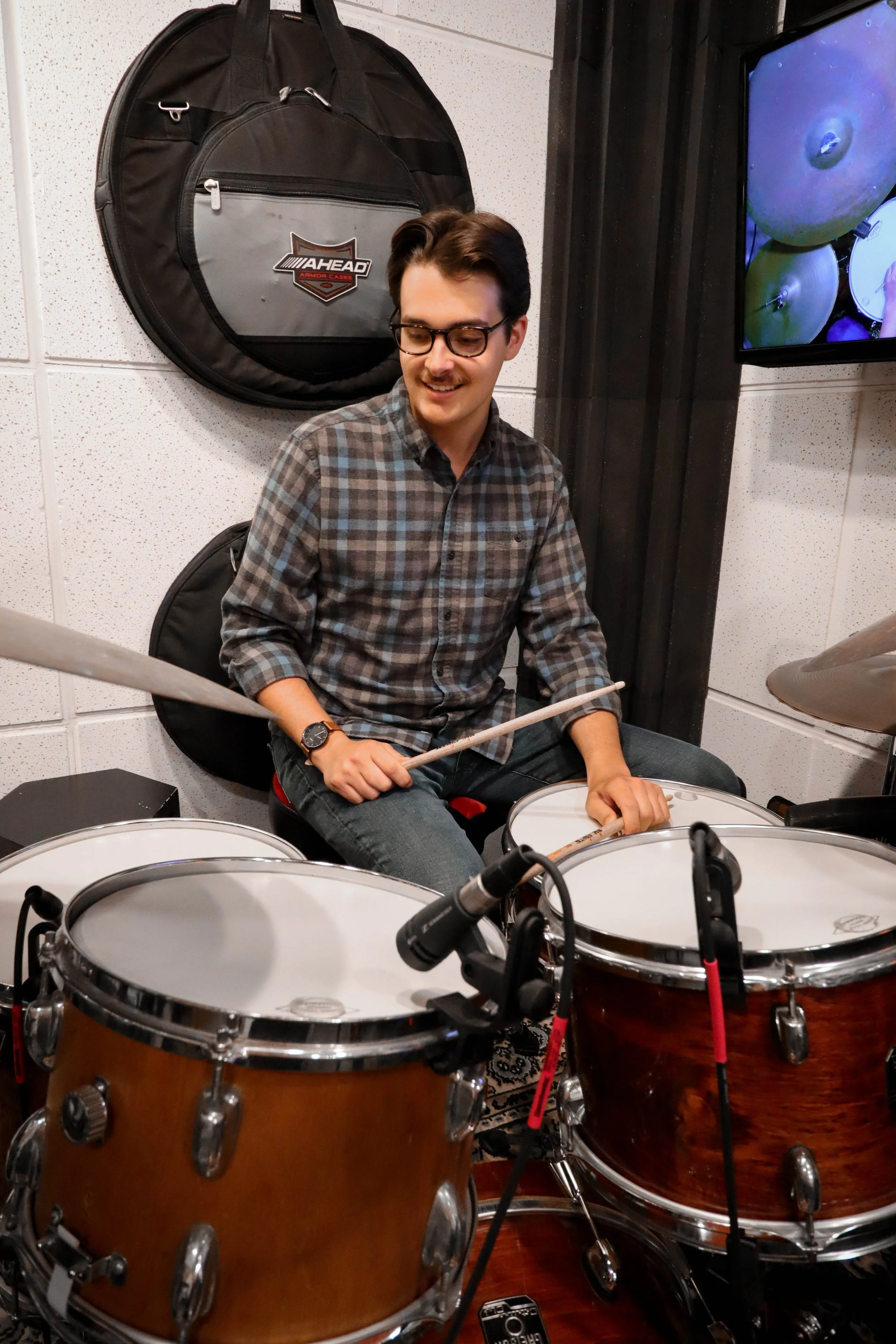 Thomas Brown Drum Percussion Music Lesson