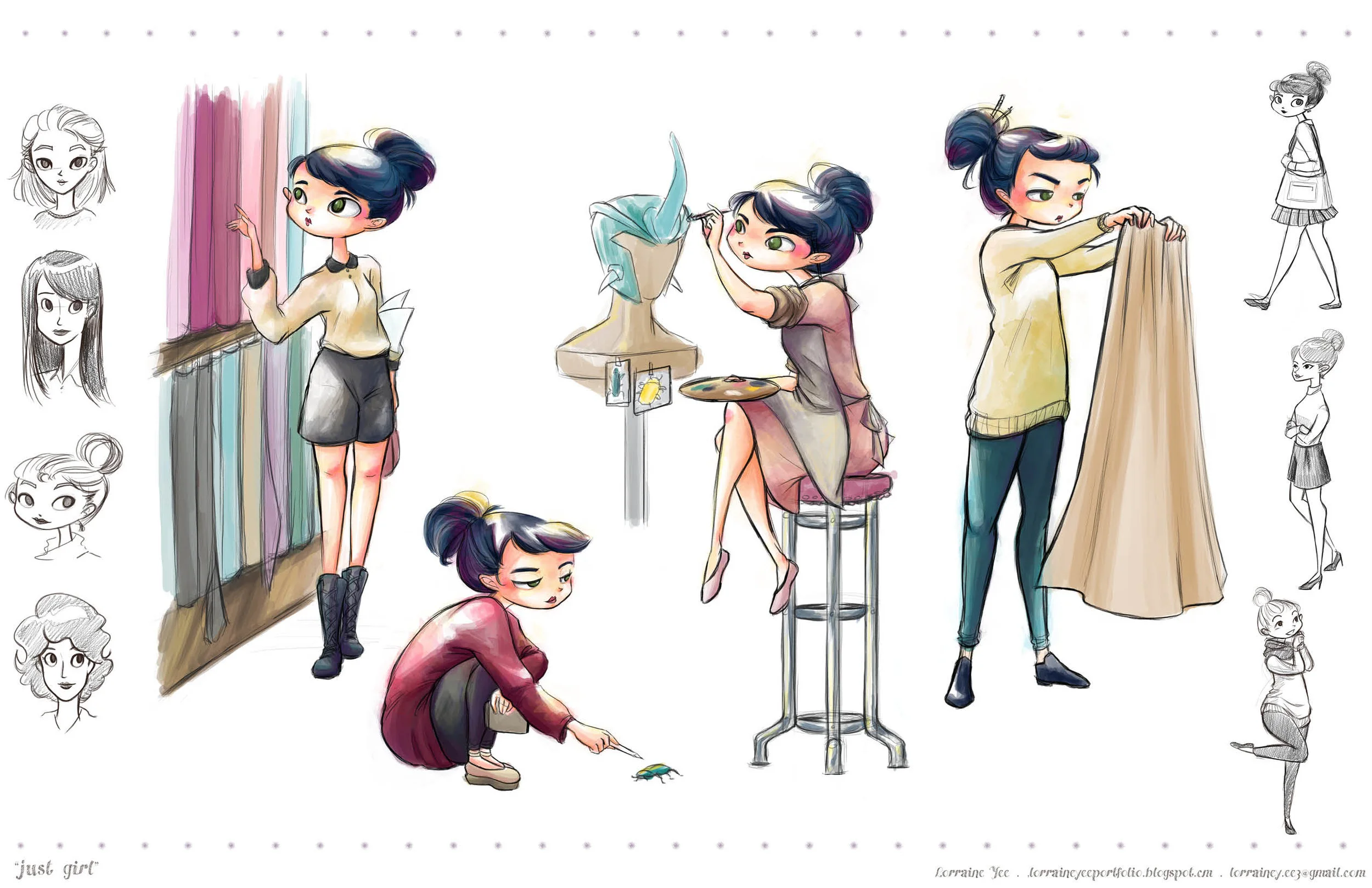 JUST GIRL: GIRL DESIGN